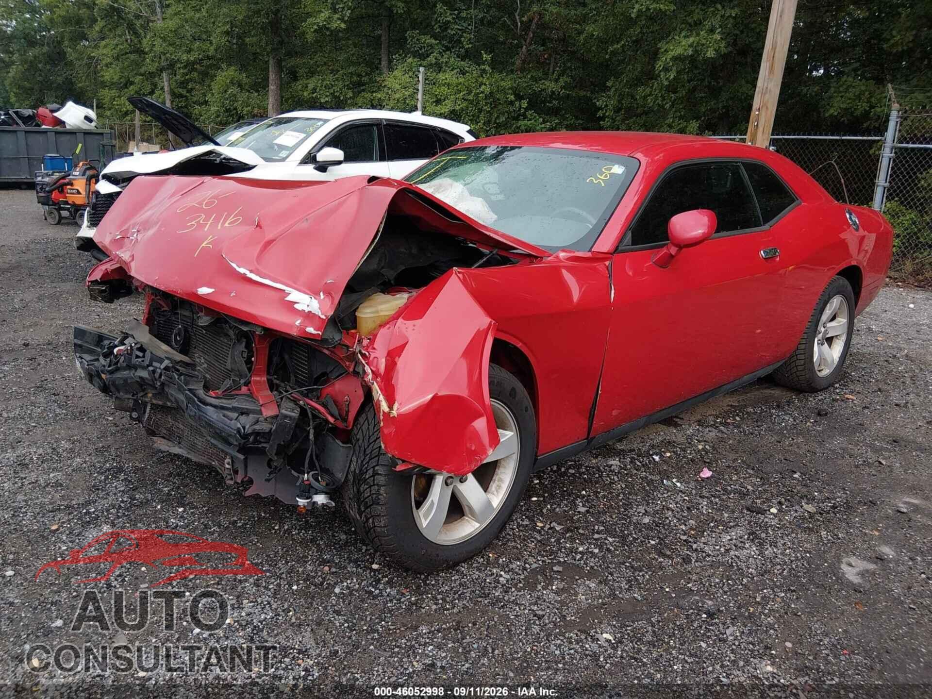 DODGE CHALLENGER 2013 - 2C3CDYAG8DH581541