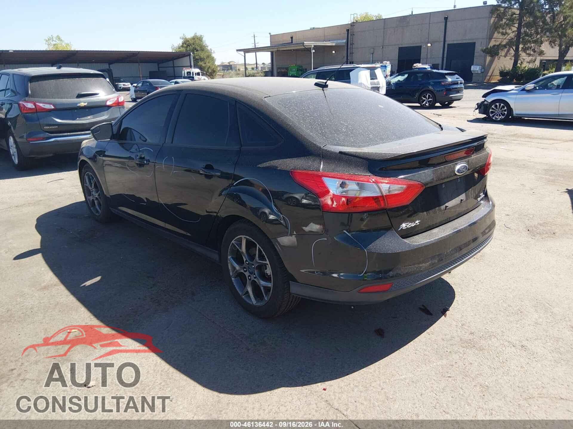 FORD FOCUS 2013 - 1FADP3F29DL285122