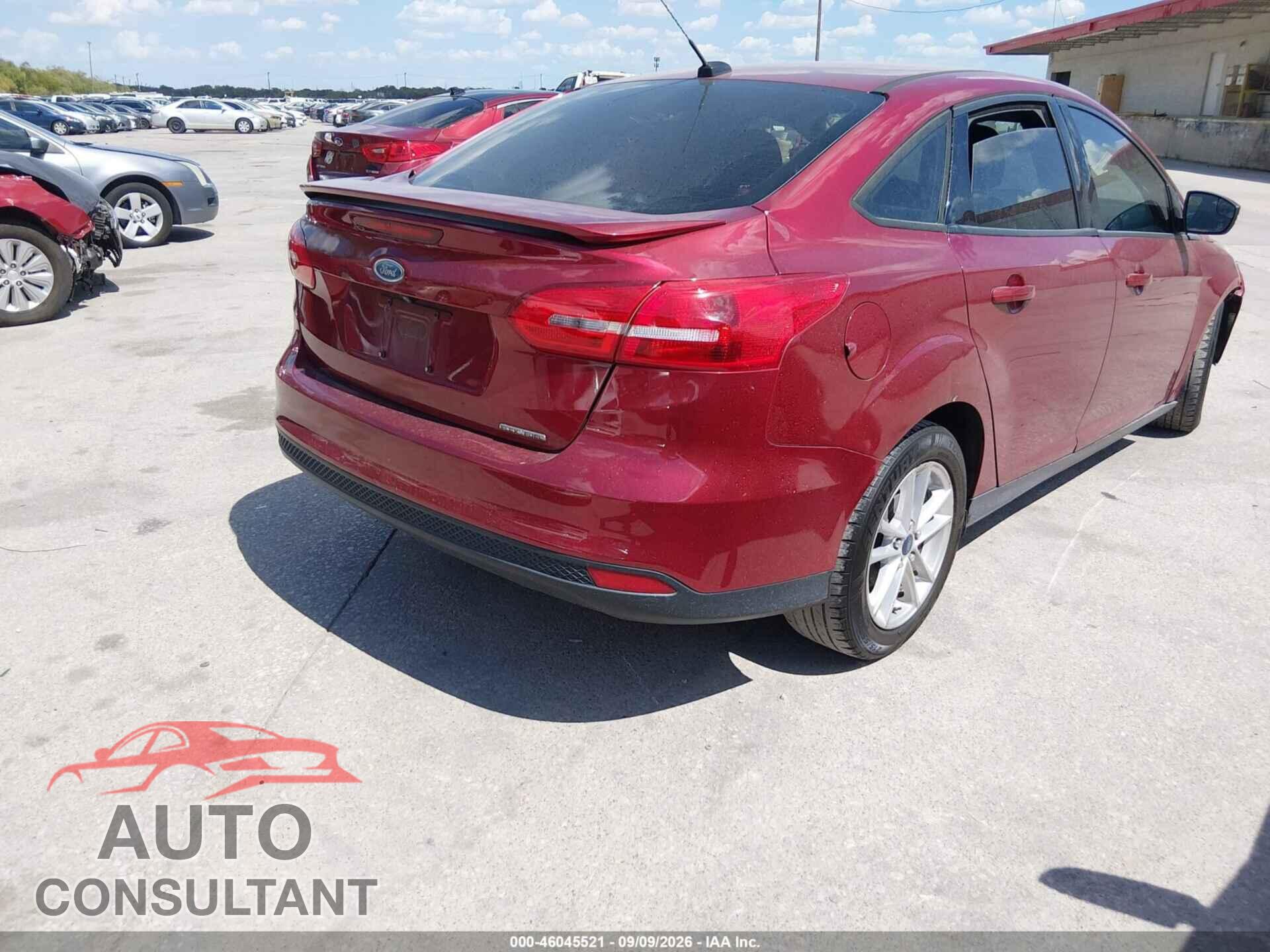 FORD FOCUS 2016 - 1FADP3F22GL289159
