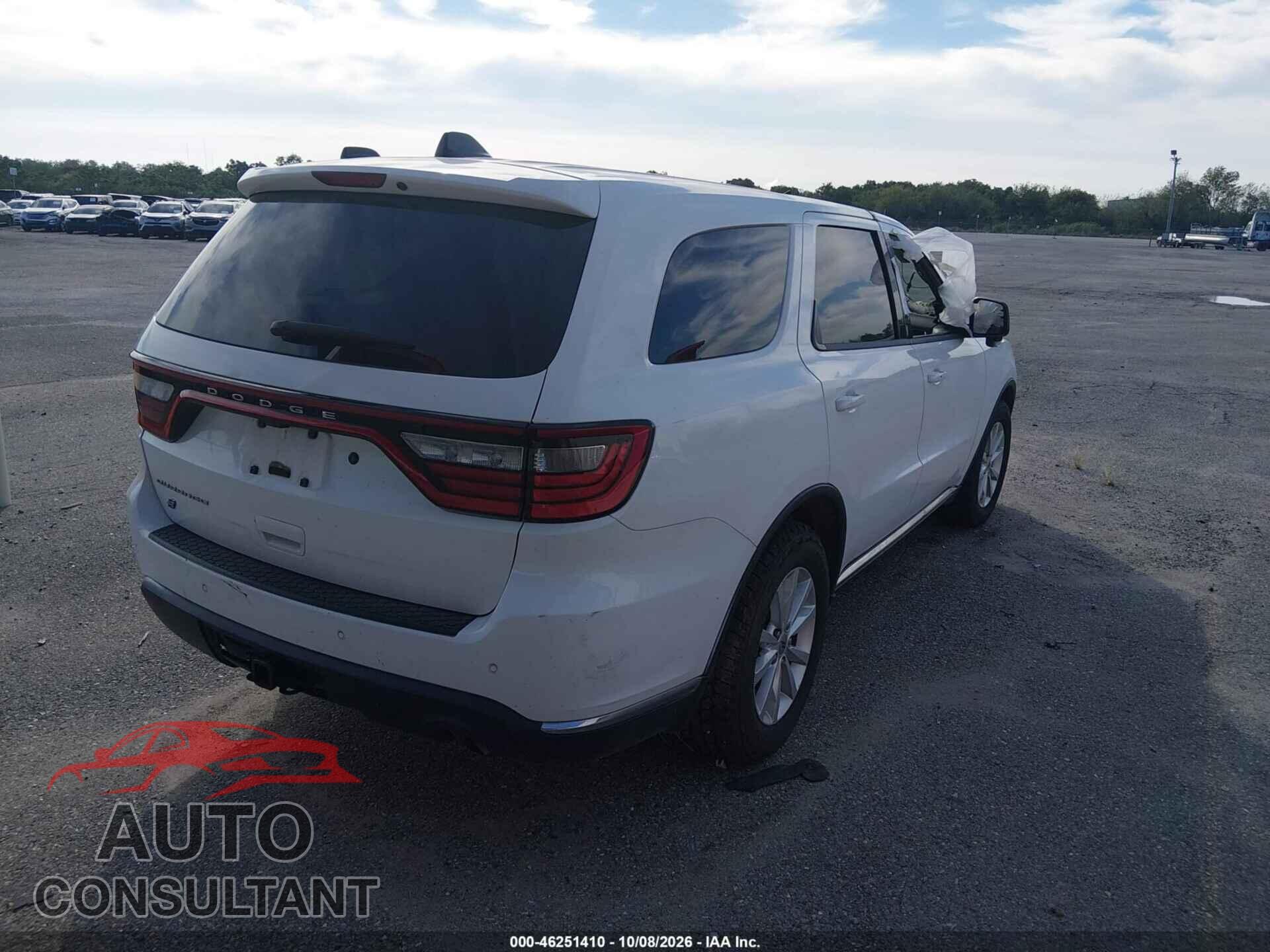 DODGE DURANGO 2020 - 1C4RDJFG3LC431571