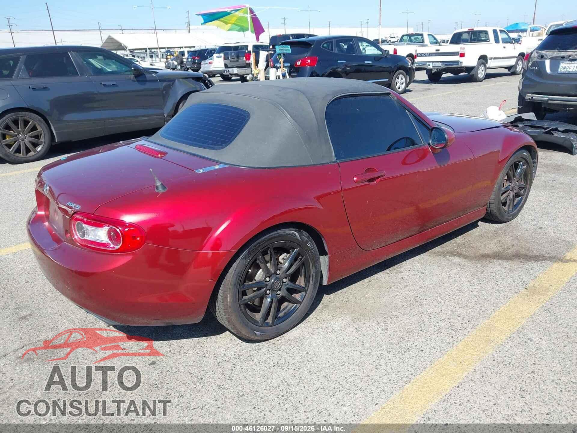 MAZDA MX-5 MIATA 2011 - JM1NC2JF2B0216401