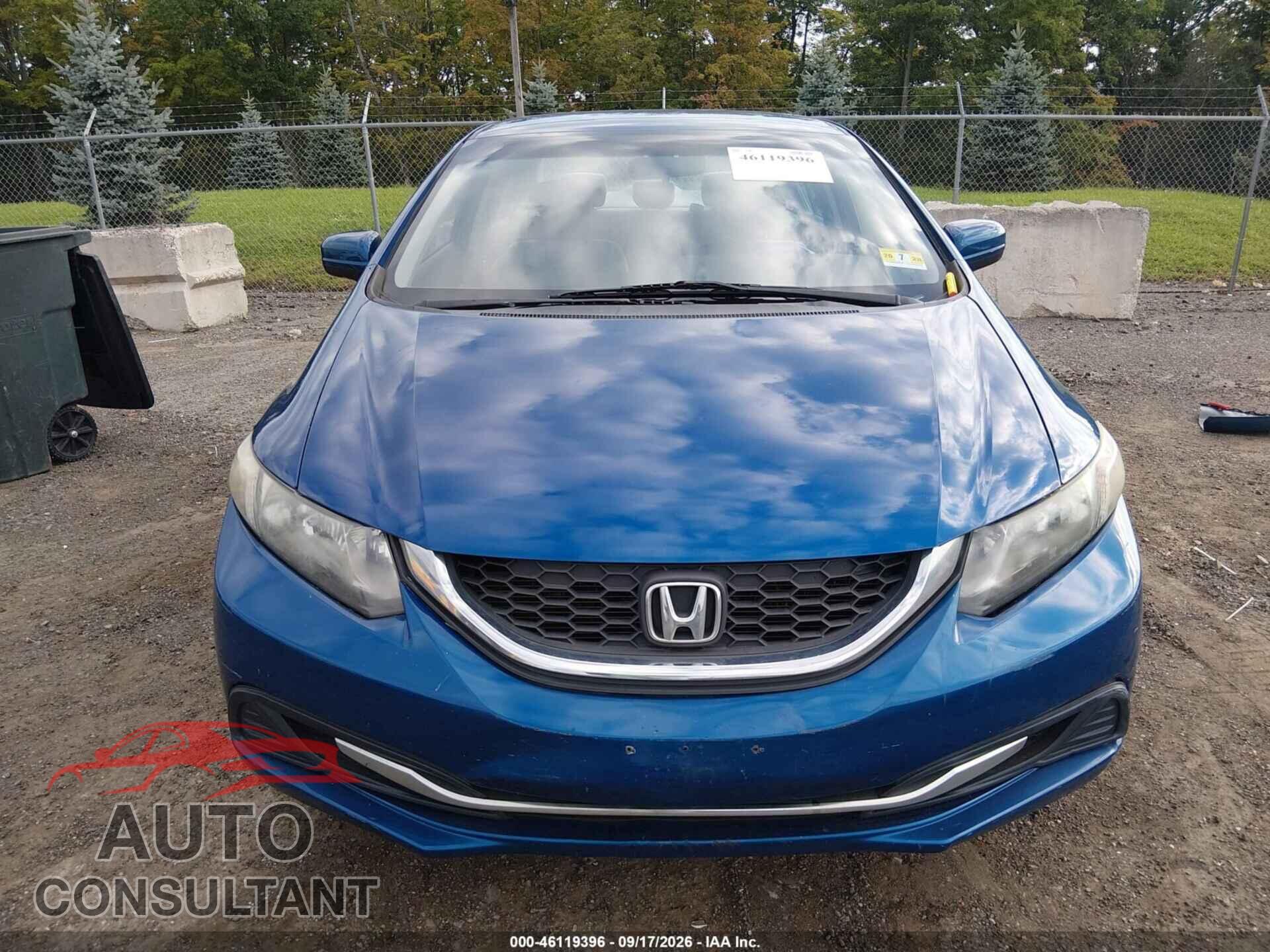 HONDA CIVIC 2014 - 19XFB2F55EE217660
