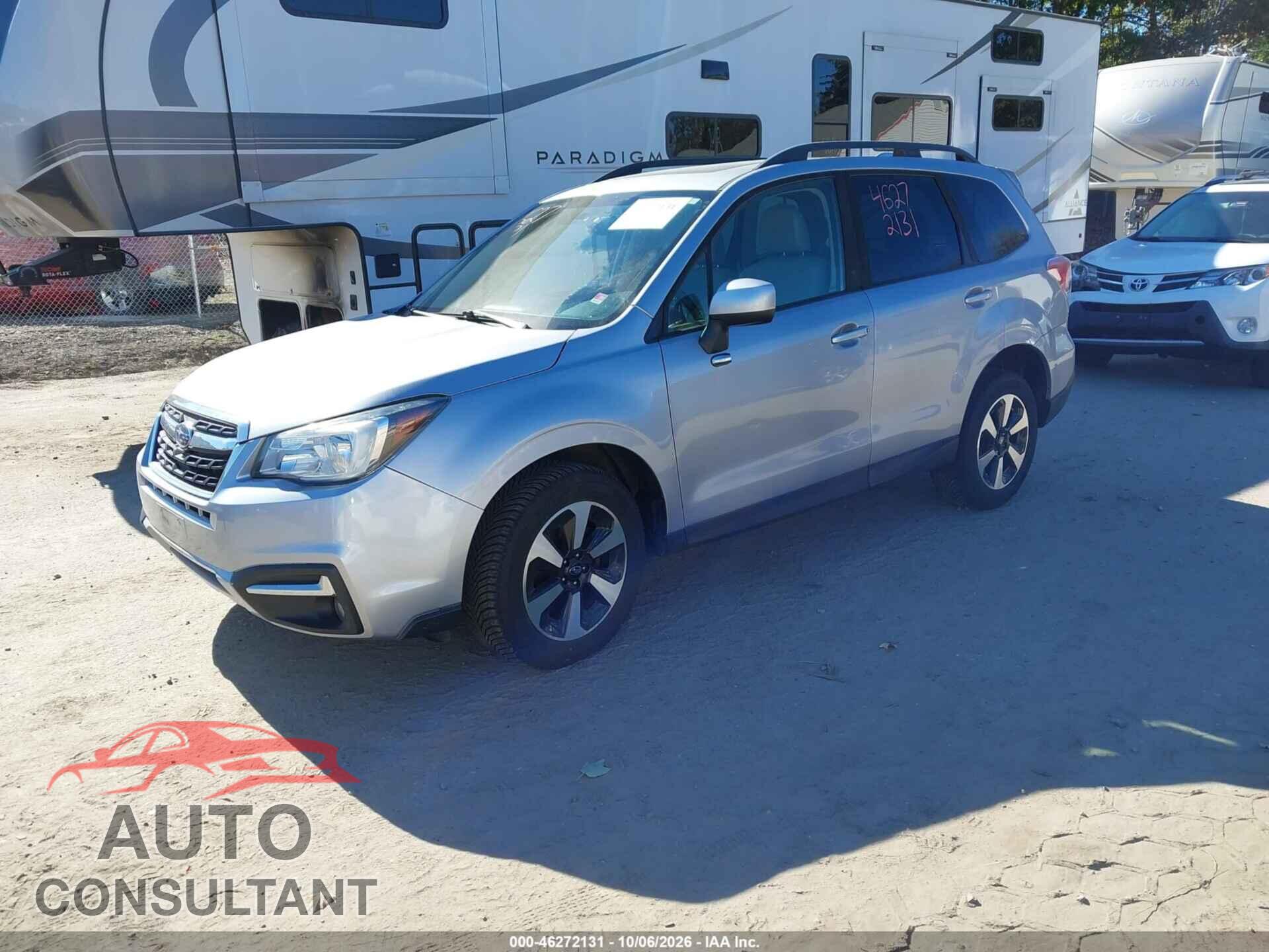 SUBARU FORESTER 2017 - JF2SJAGC6HH429184