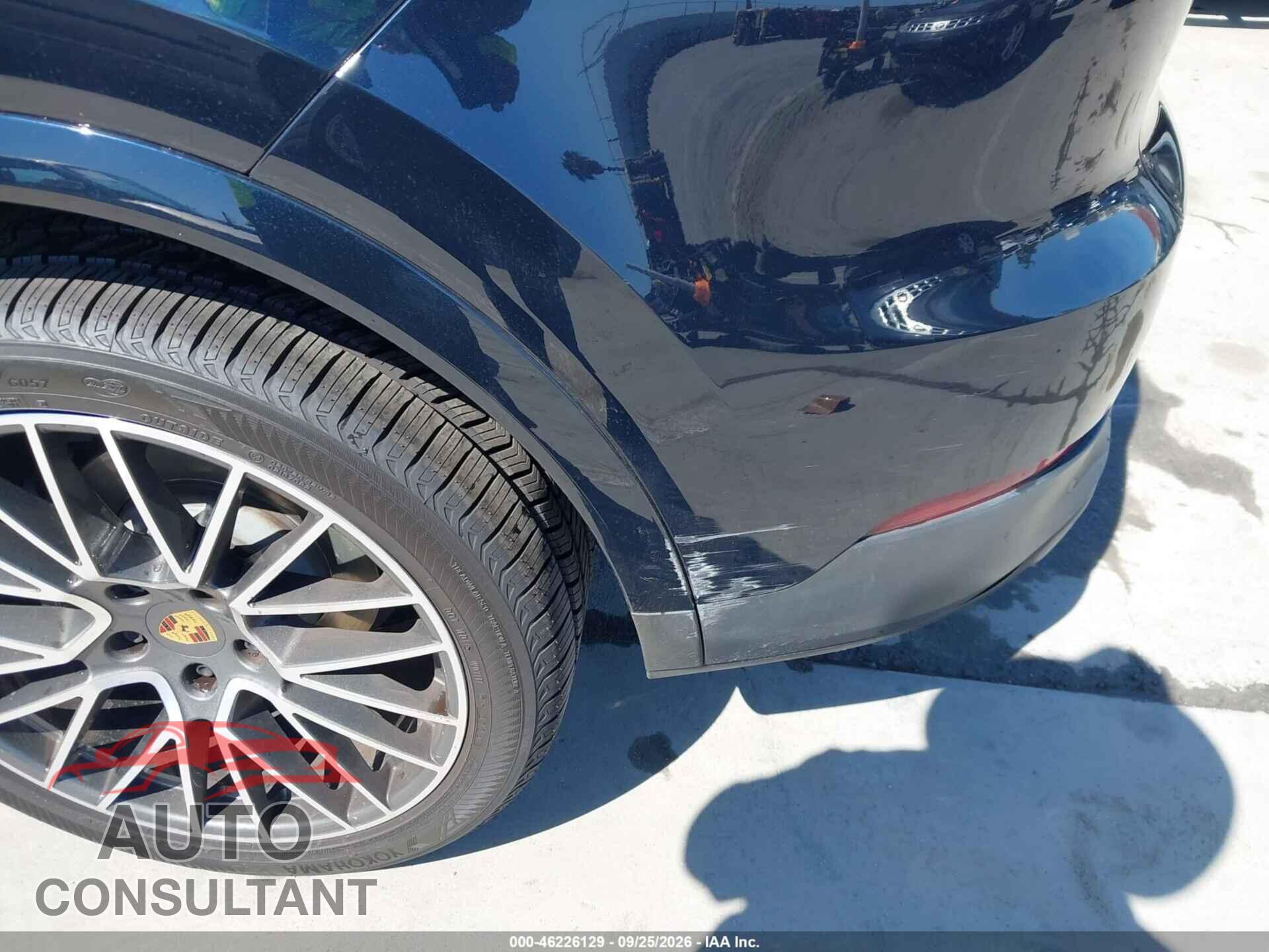 PORSCHE CAYENNE 2020 - WP1AA2AY2LDA10025