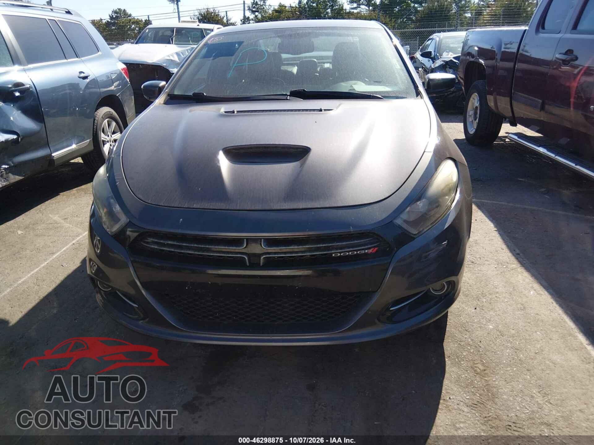 DODGE DART 2016 - 1C3CDFEBXGD680852