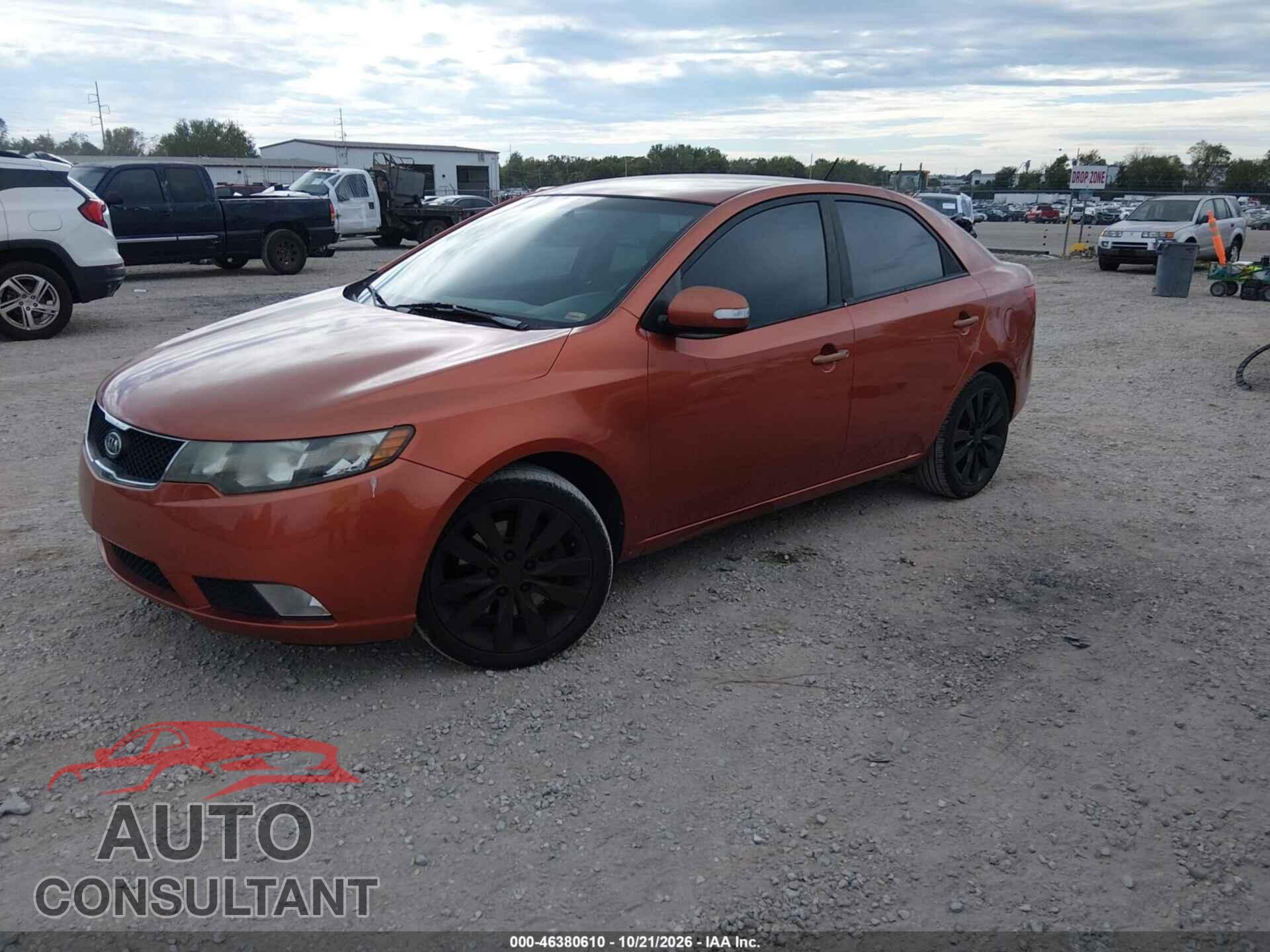 KIA FORTE 2010 - KNAFW4A34A5081255