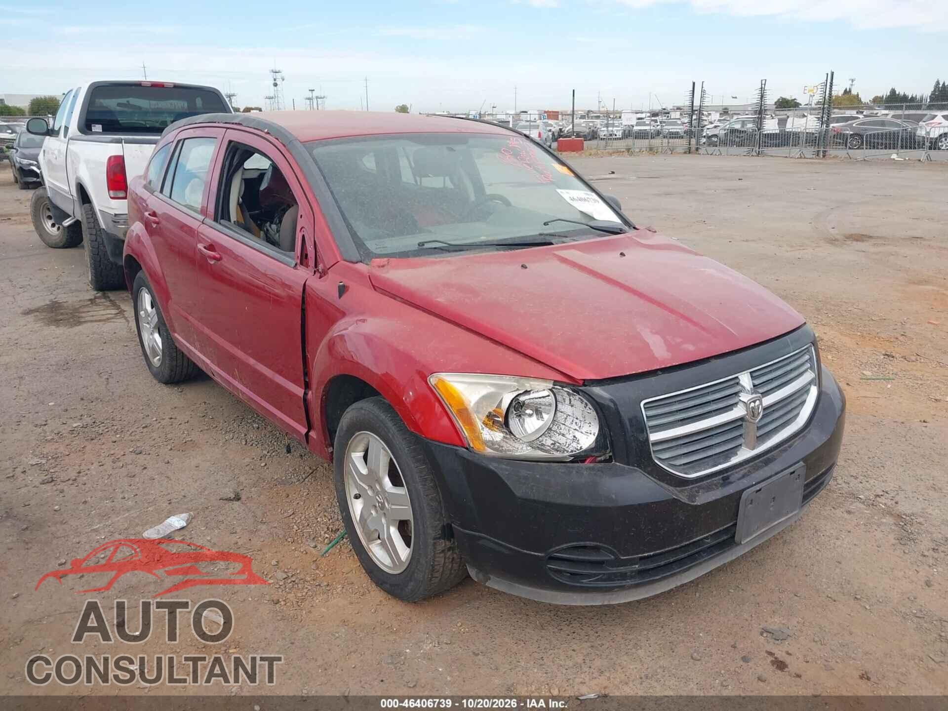 DODGE CALIBER 2009 - 1B3HB48C99D179648