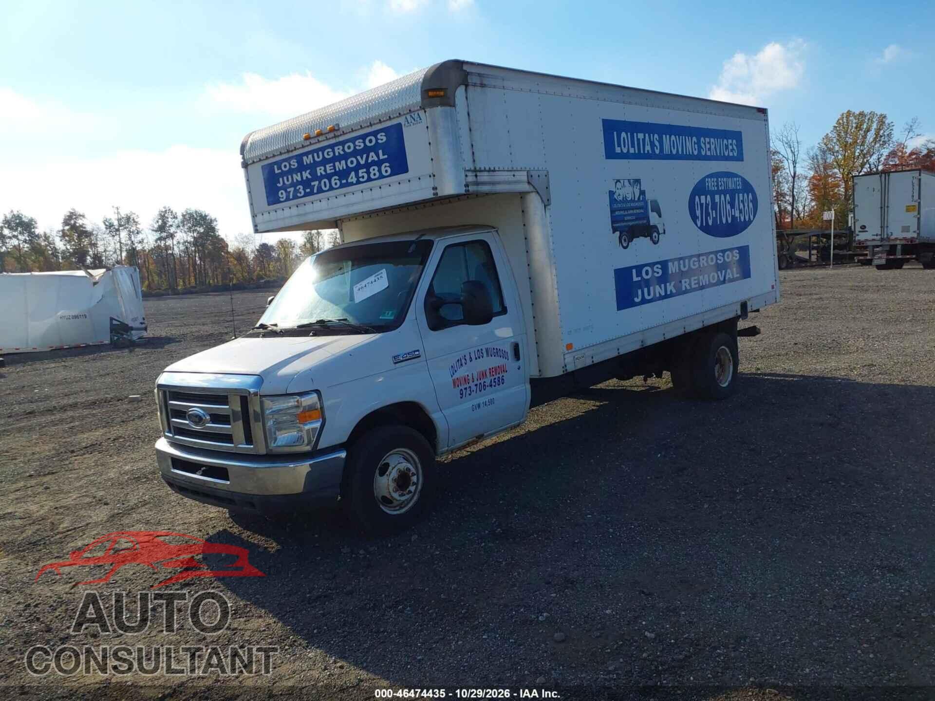 FORD E-450 CUTAWAY 2014 - 1FDXE4FS5EDA17906