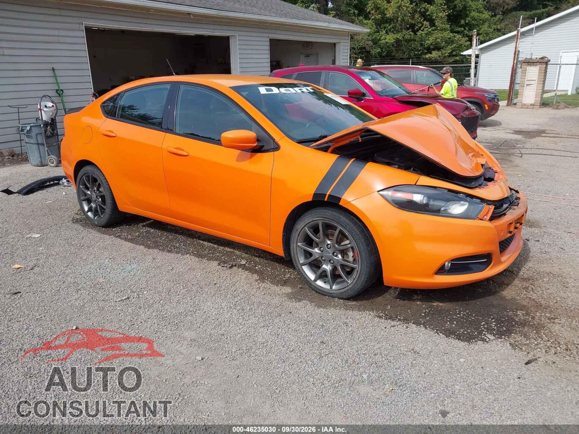 DODGE DART 2014 - 1C3CDFBB7ED668482