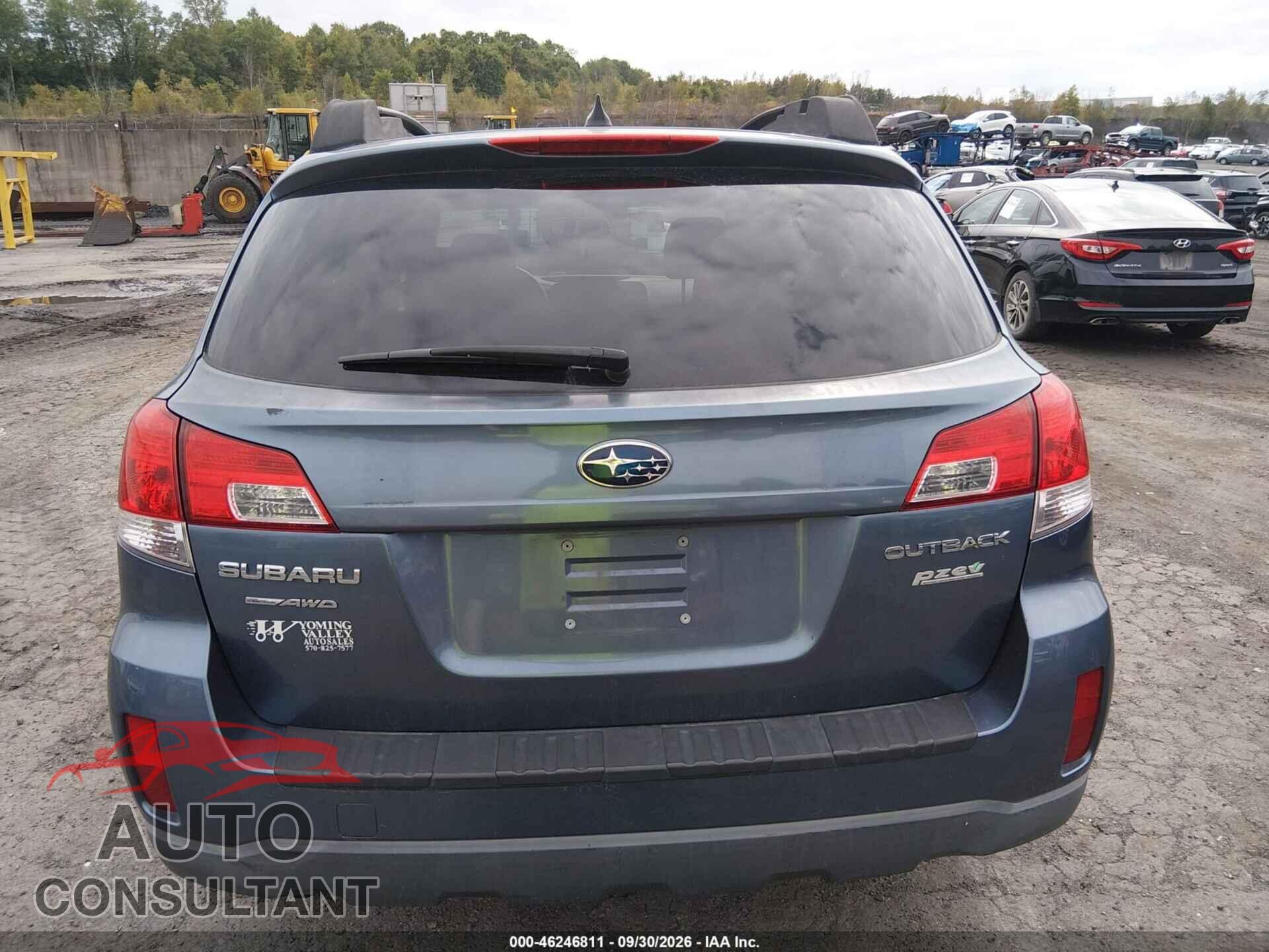 SUBARU OUTBACK 2014 - 4S4BRBCC4E3223630