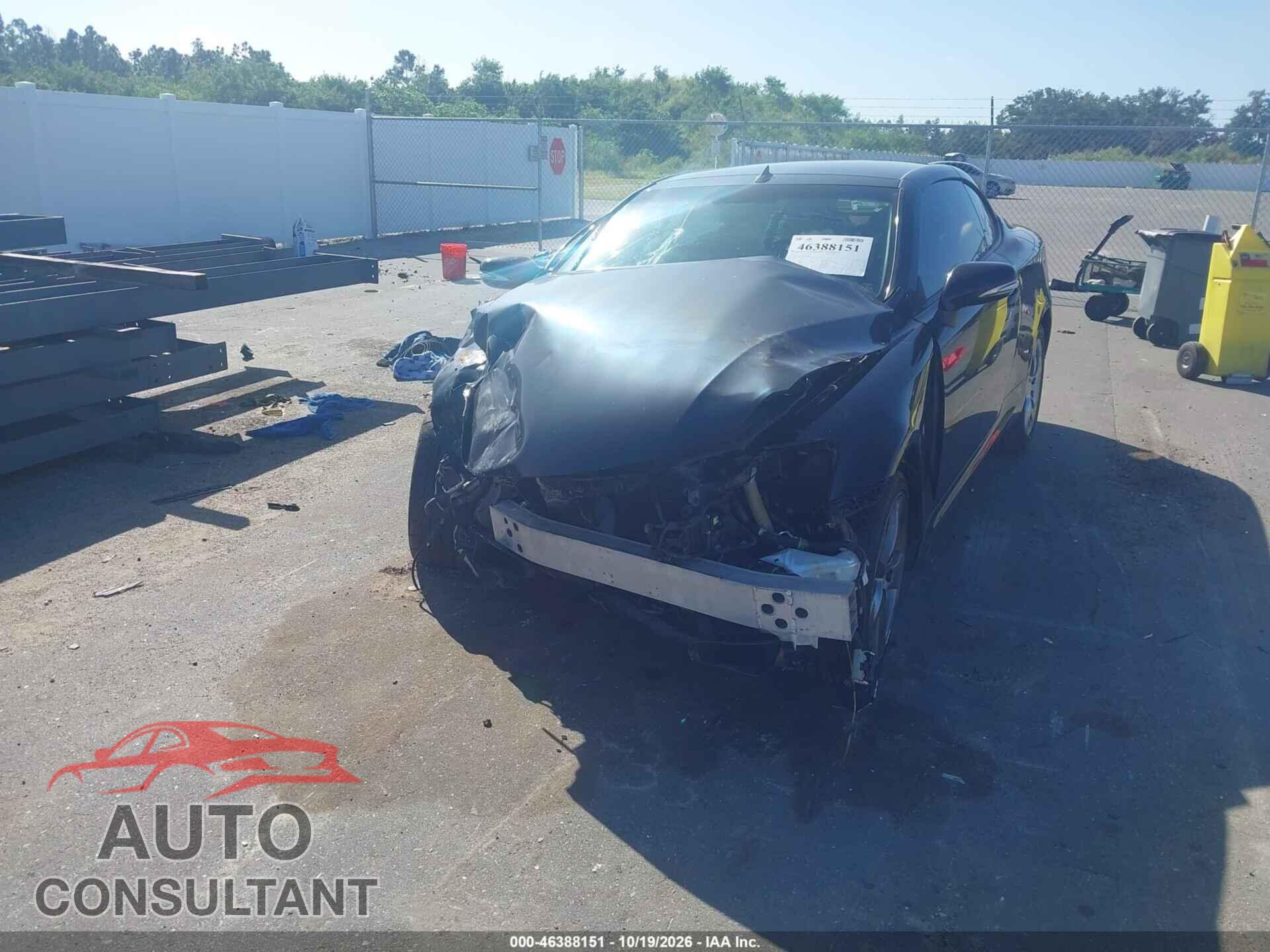 LEXUS IS 250C 2011 - JTHFF2C26B2520887