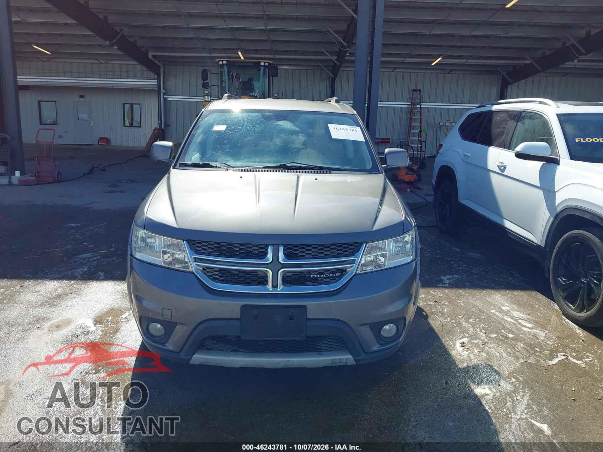 DODGE JOURNEY 2012 - 3C4PDCBG7CT207913