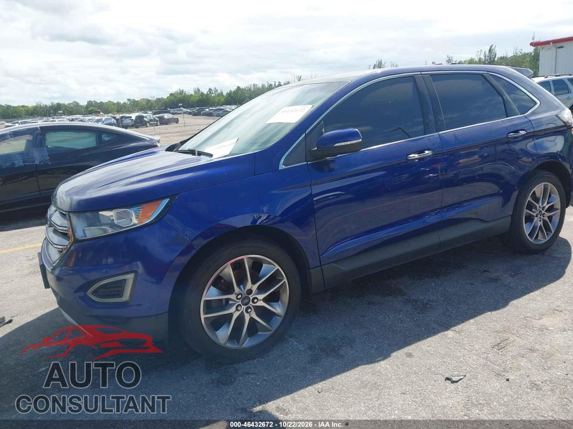 FORD EDGE 2015 - 2FMPK3K88FBB38353