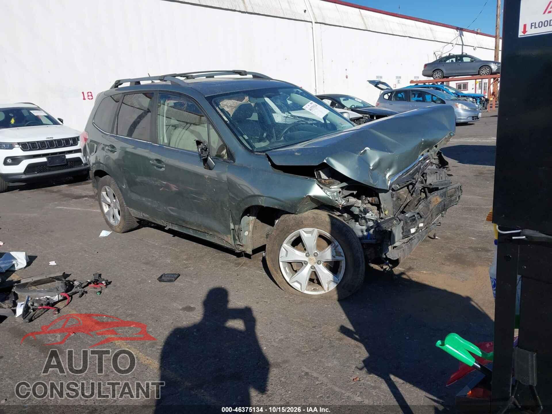 SUBARU FORESTER 2015 - JF2SJAHC3FH831935