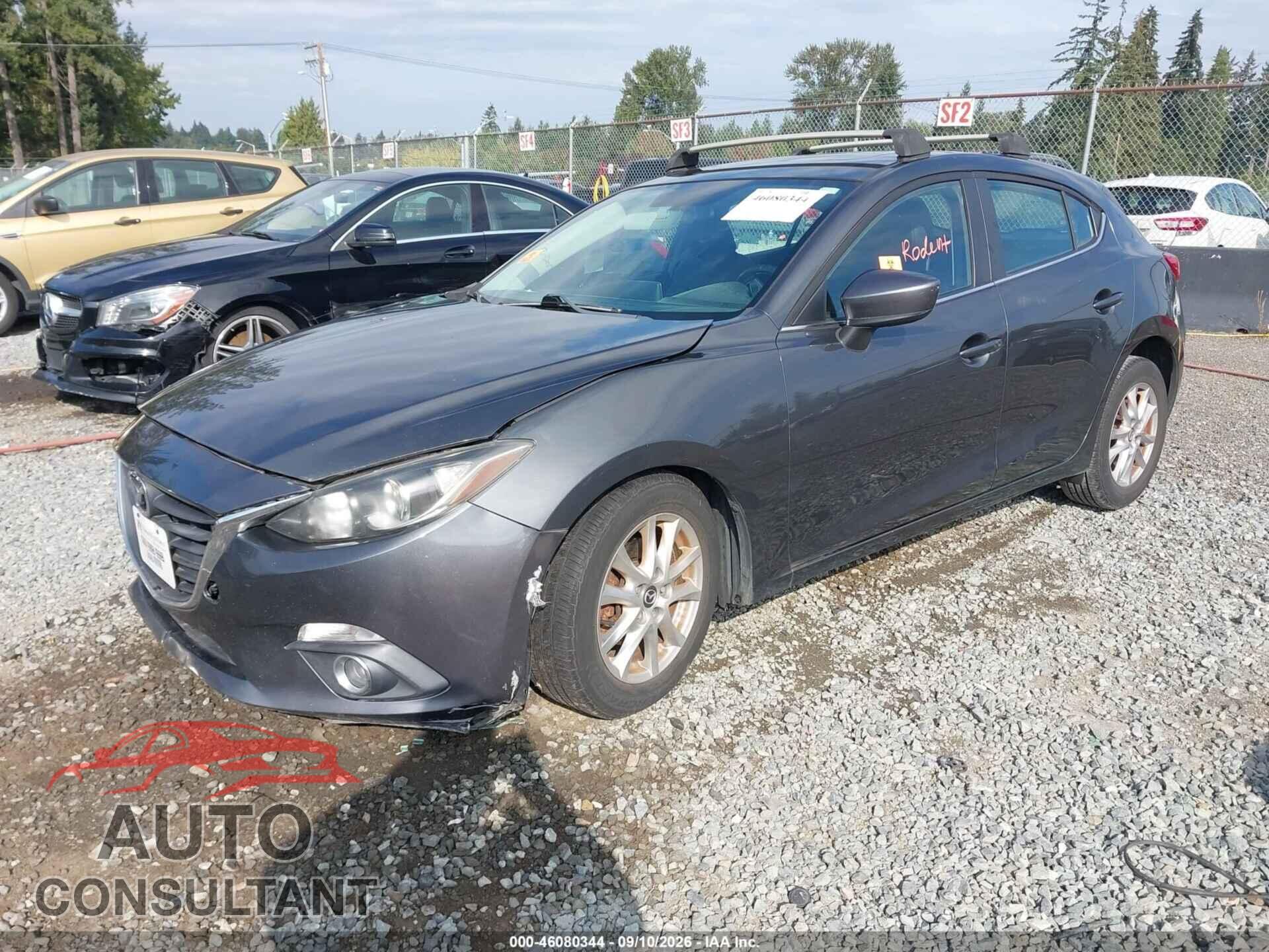 MAZDA MAZDA3 2014 - JM1BM1M71E1168578