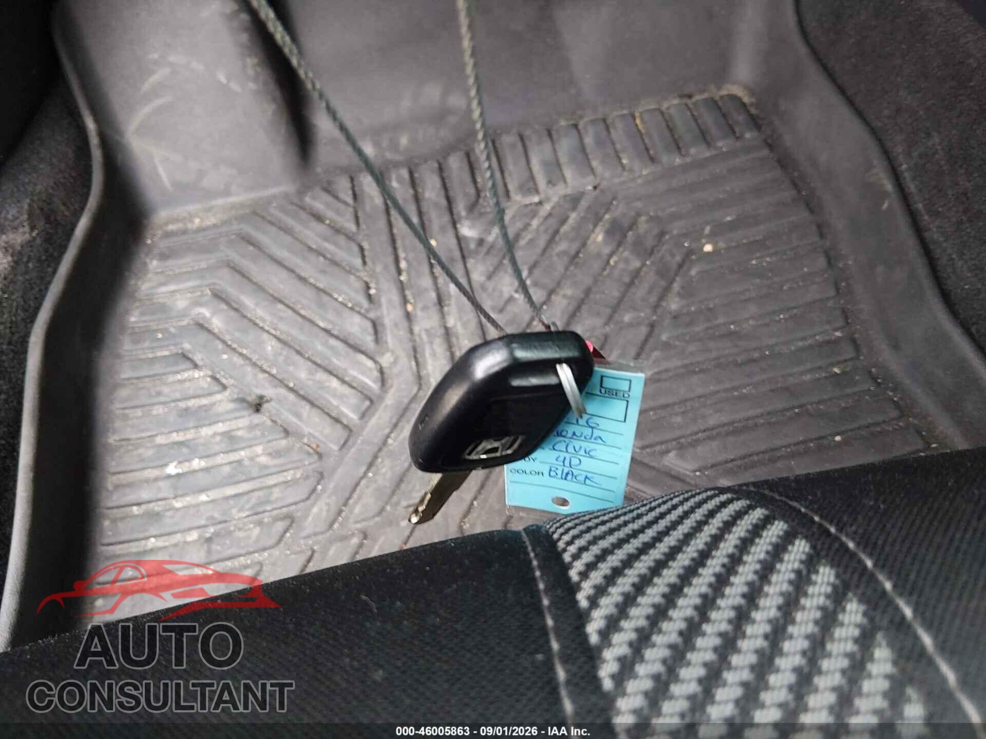 HONDA CIVIC 2016 - 2HGFC2F50GH501400
