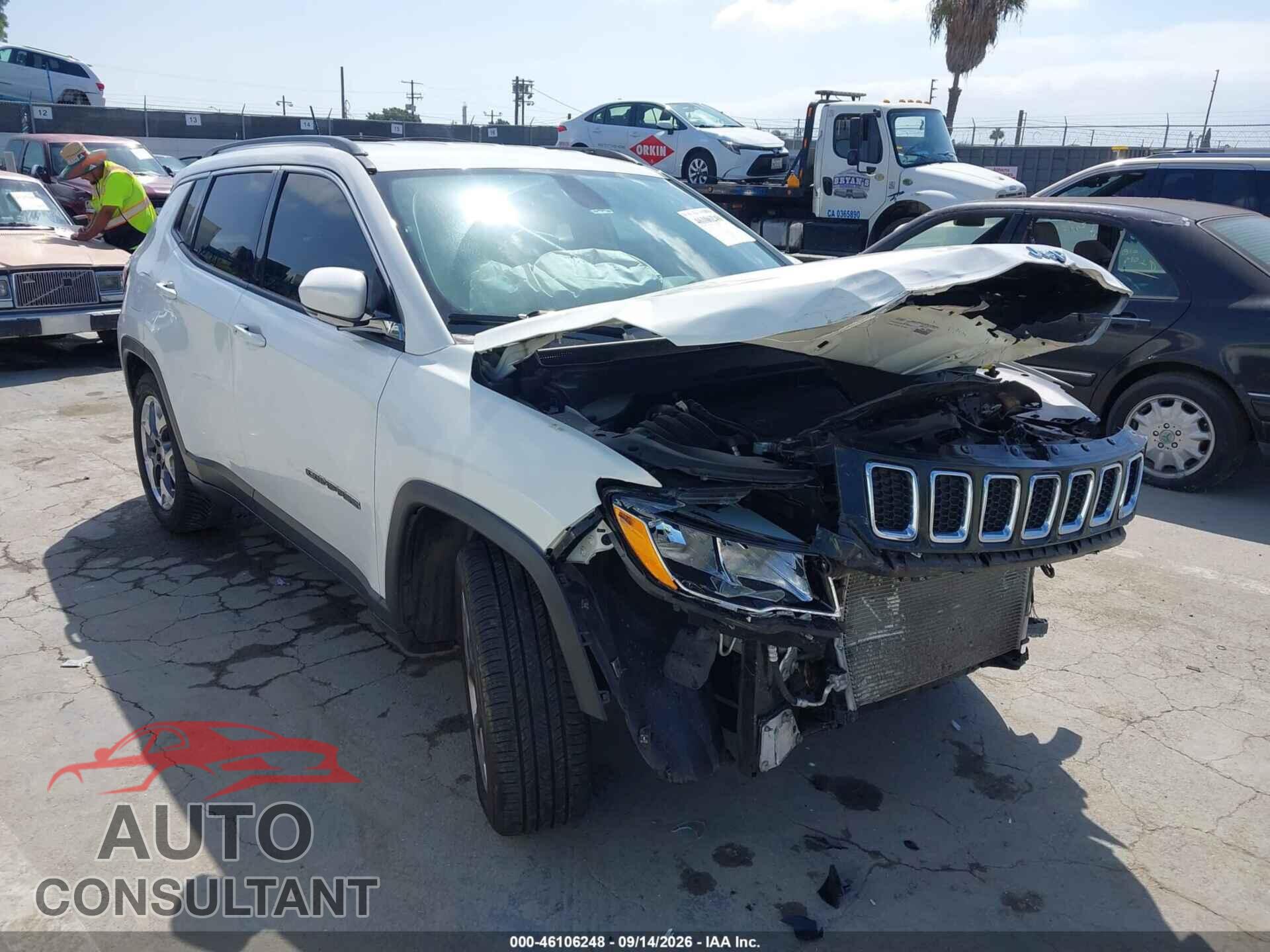 JEEP COMPASS 2020 - 3C4NJCCB1LT128823