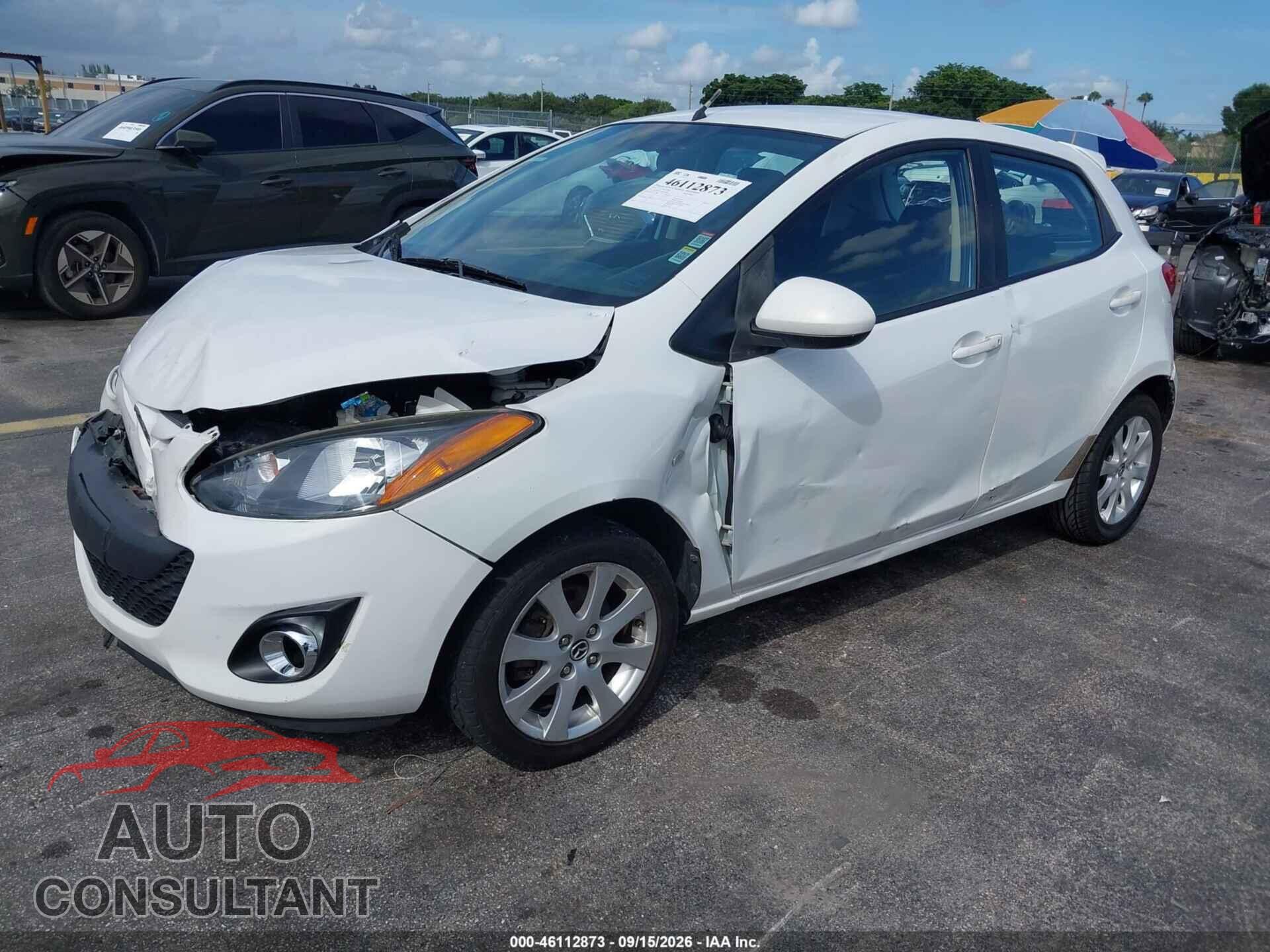 MAZDA MAZDA2 2013 - JM1DE1LY5D0158950