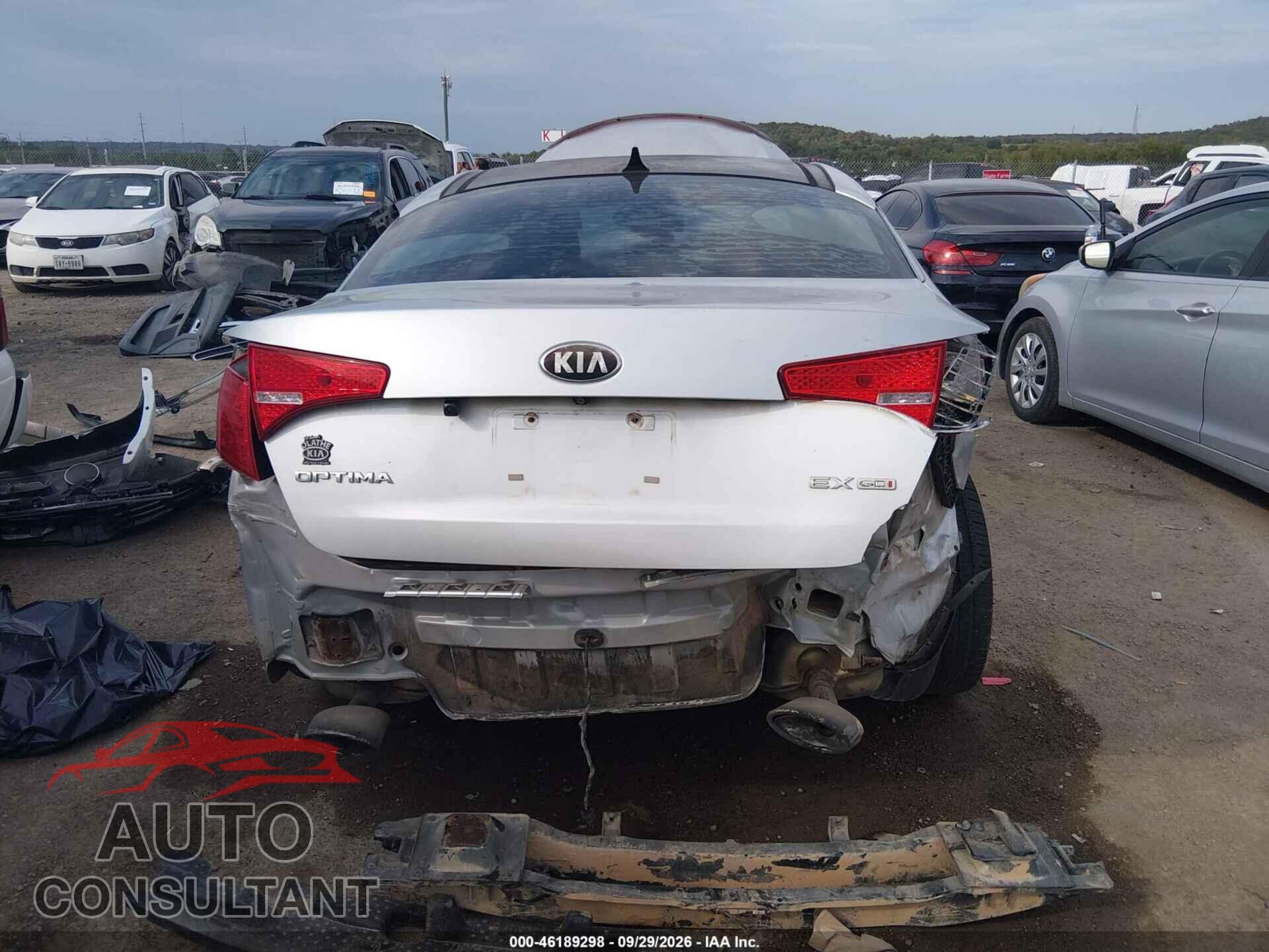 KIA OPTIMA 2013 - 5XXGN4A75DG173407