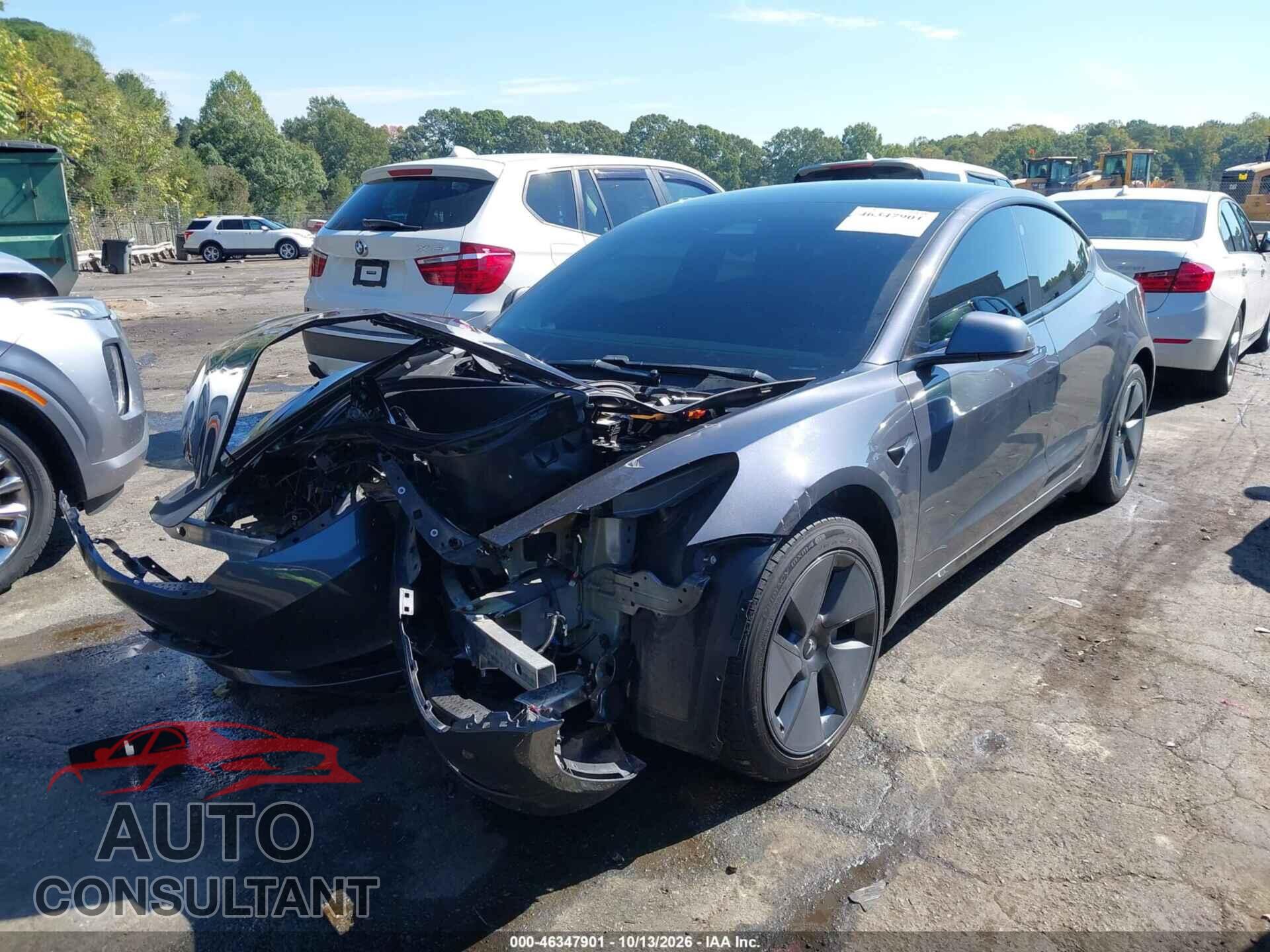 TESLA MODEL 3 2021 - 5YJ3E1EBXMF052001