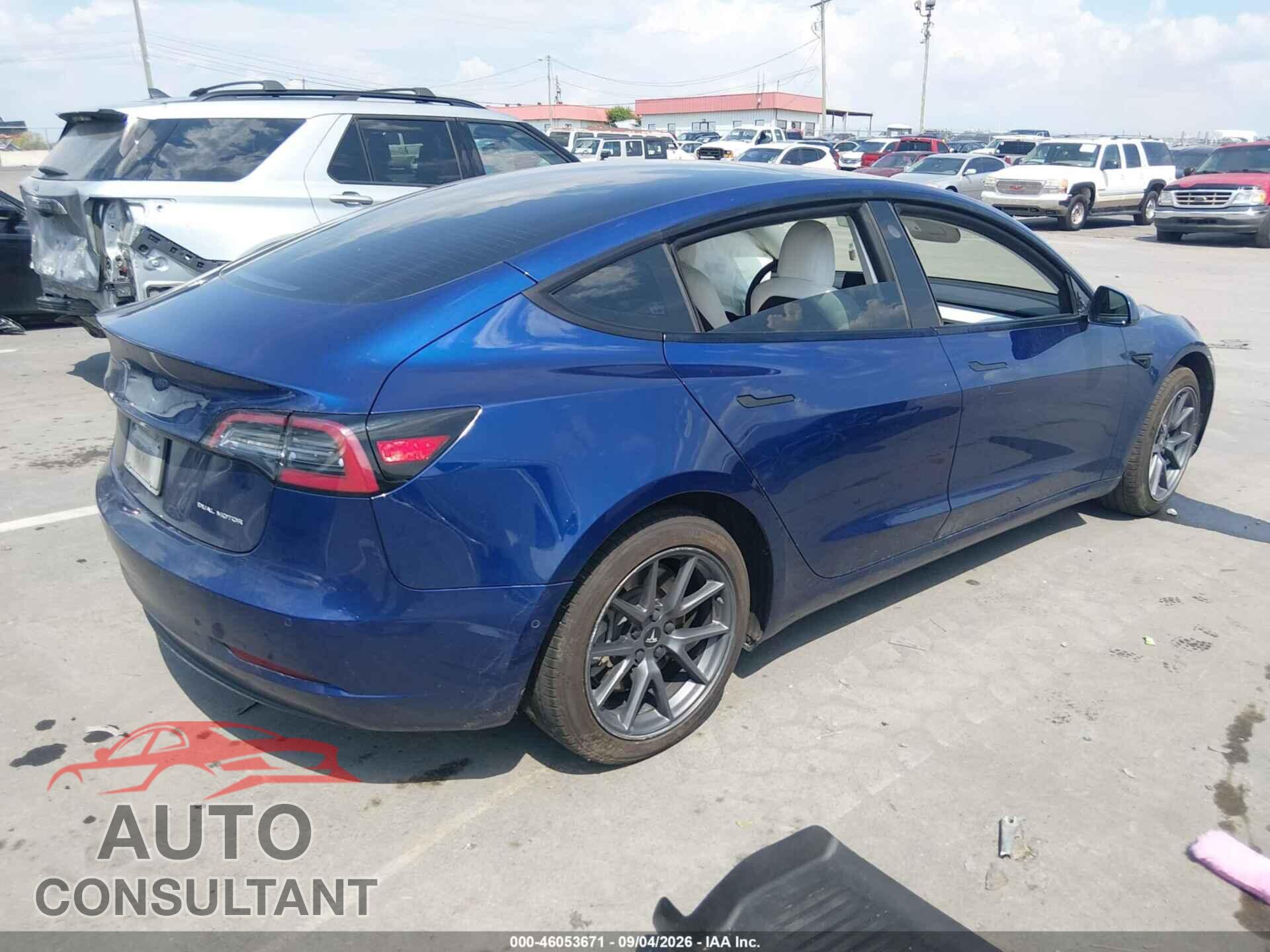TESLA MODEL 3 2021 - 5YJ3E1EB8MF948037