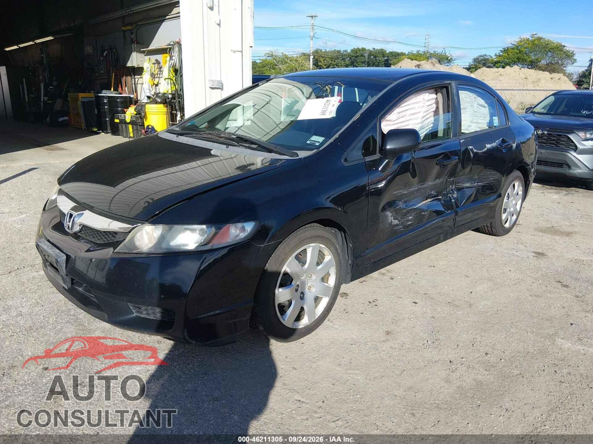 HONDA CIVIC 2010 - 2HGFA1F63AH529319