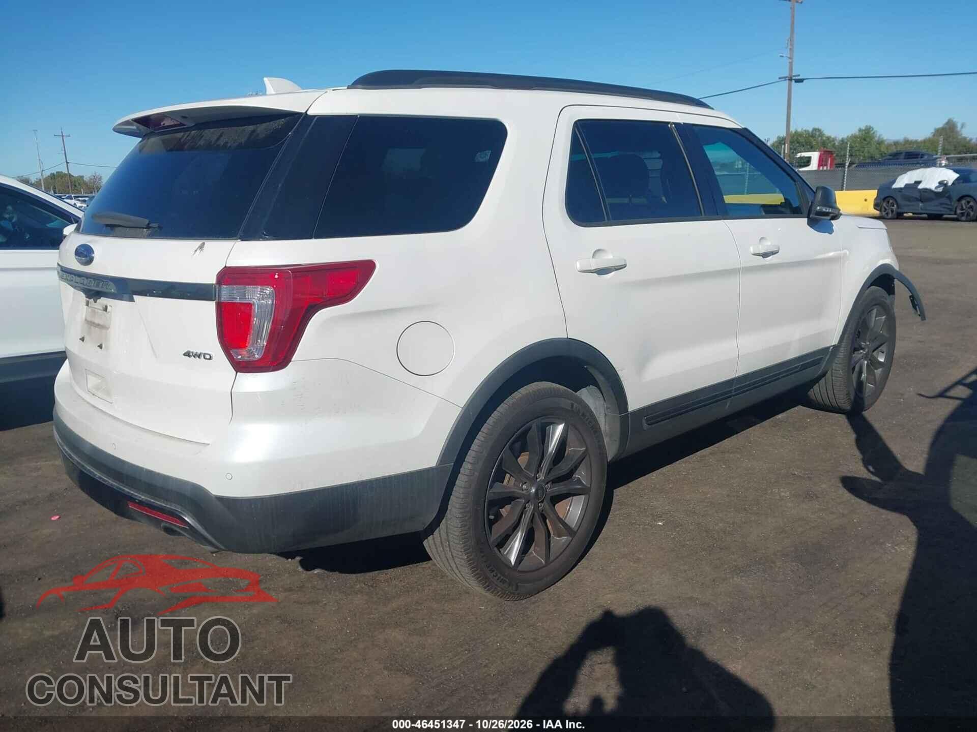 FORD EXPLORER 2017 - 1FM5K8D88HGA04018