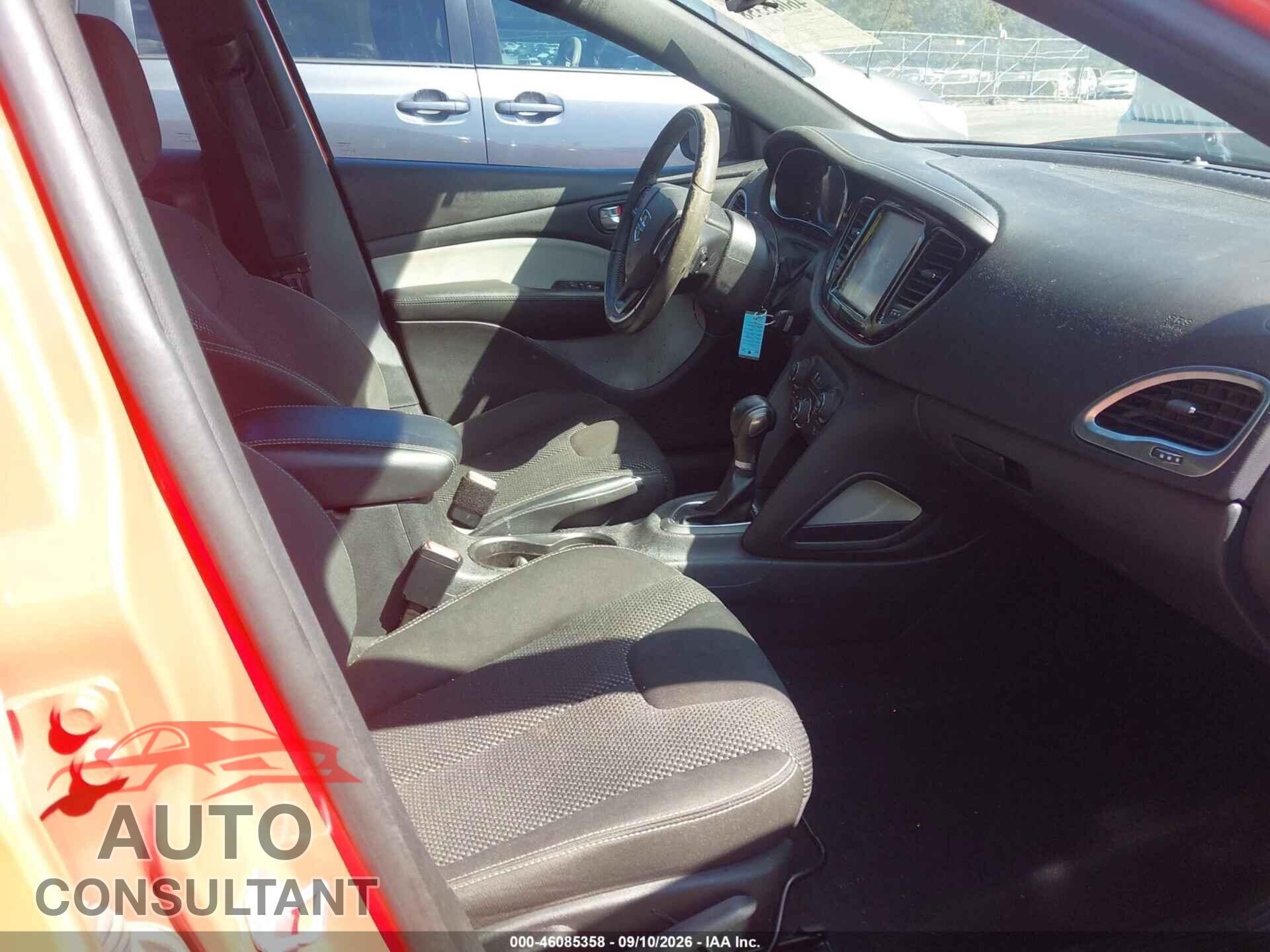 DODGE DART 2016 - 1C3CDFBB0GD749861