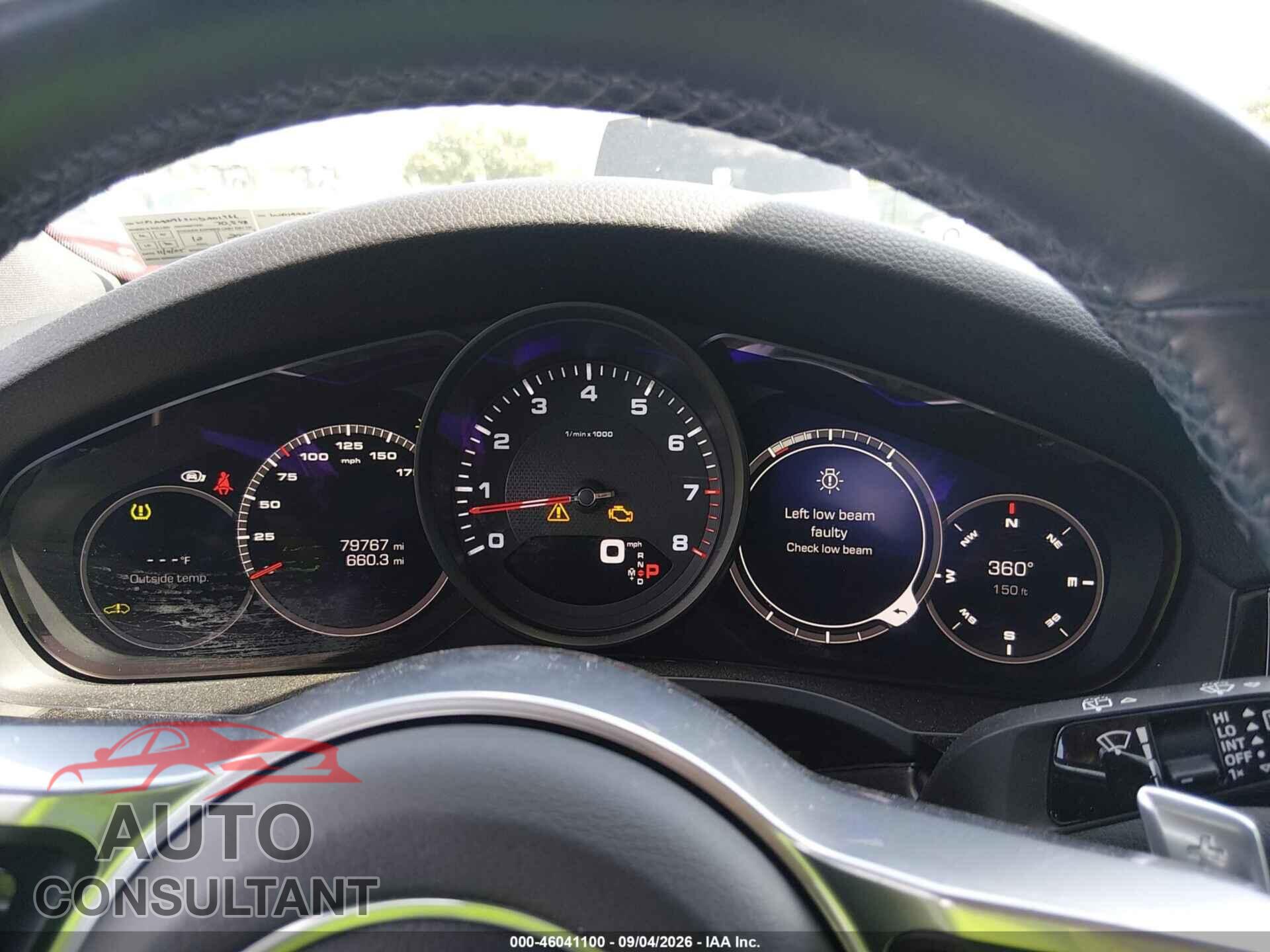PORSCHE CAYENNE 2021 - WP1AA2AY5MDA01966