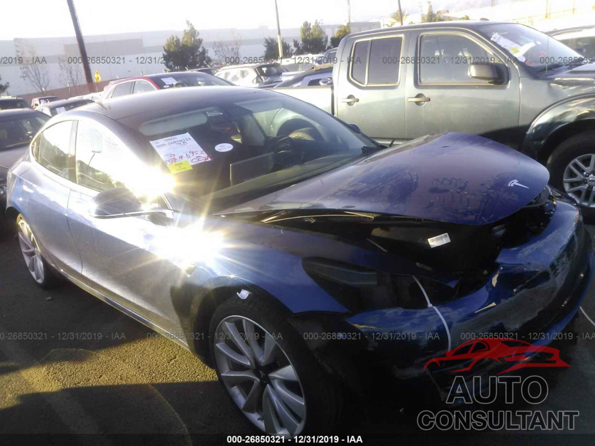TESLA MODEL 3 2019 - 5YJ3E1EB5KF464517
