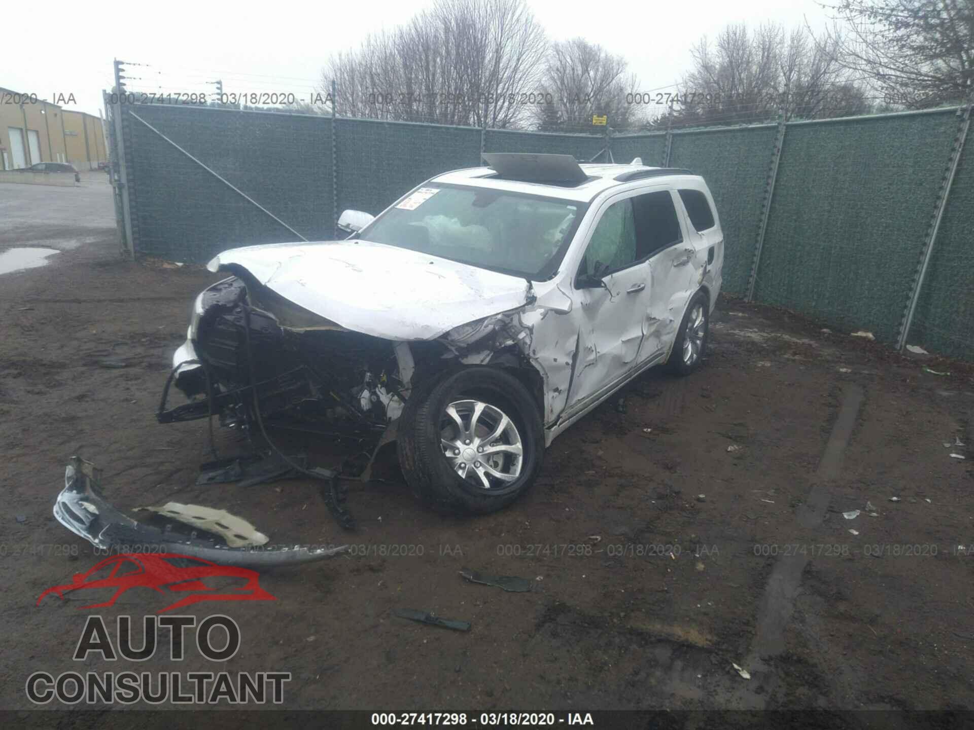 Dodge Durango 2018 - 1C4RDJEG6JC497899