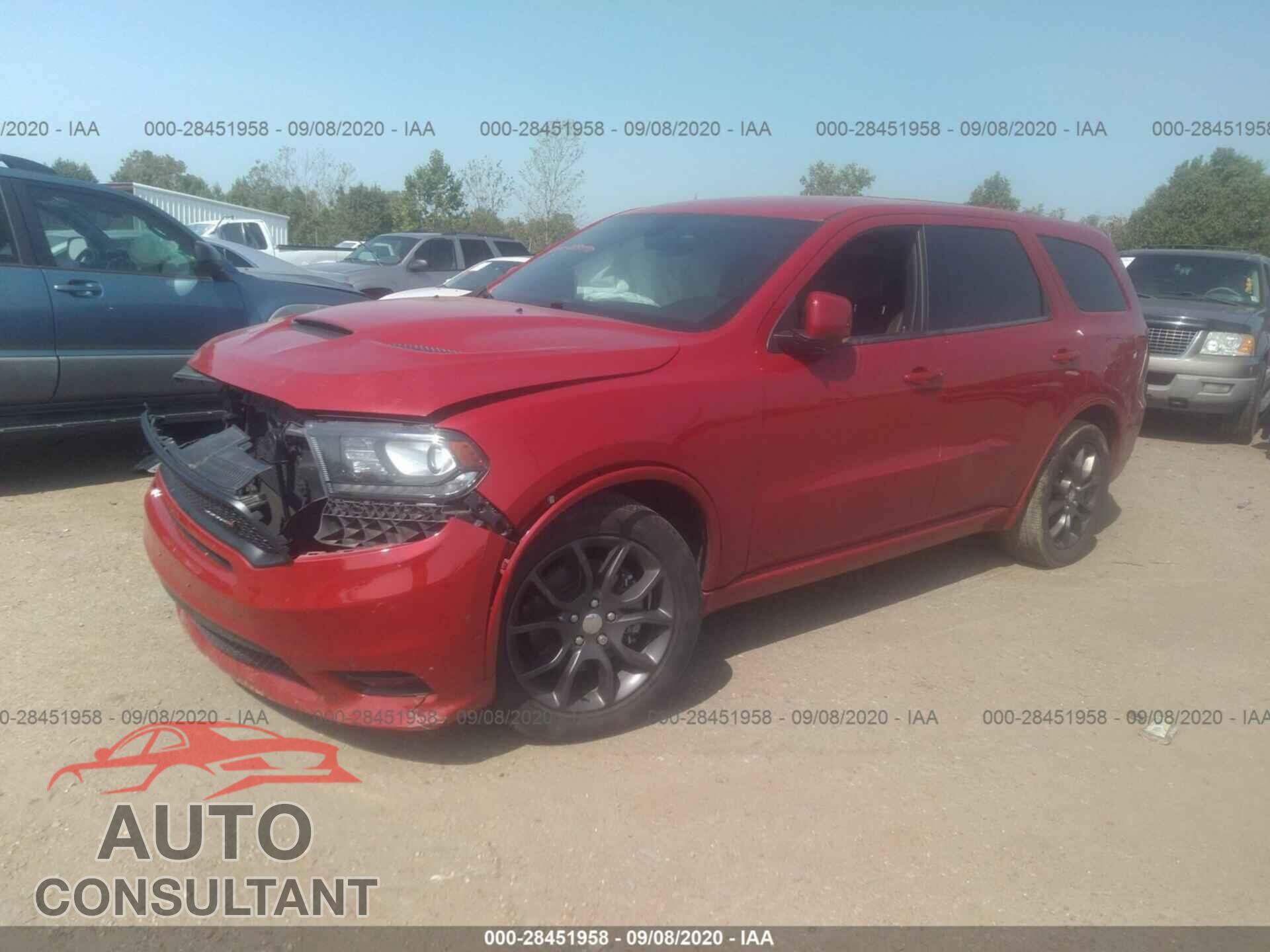 DODGE DURANGO 2018 - 1C4SDHCT3JC186280