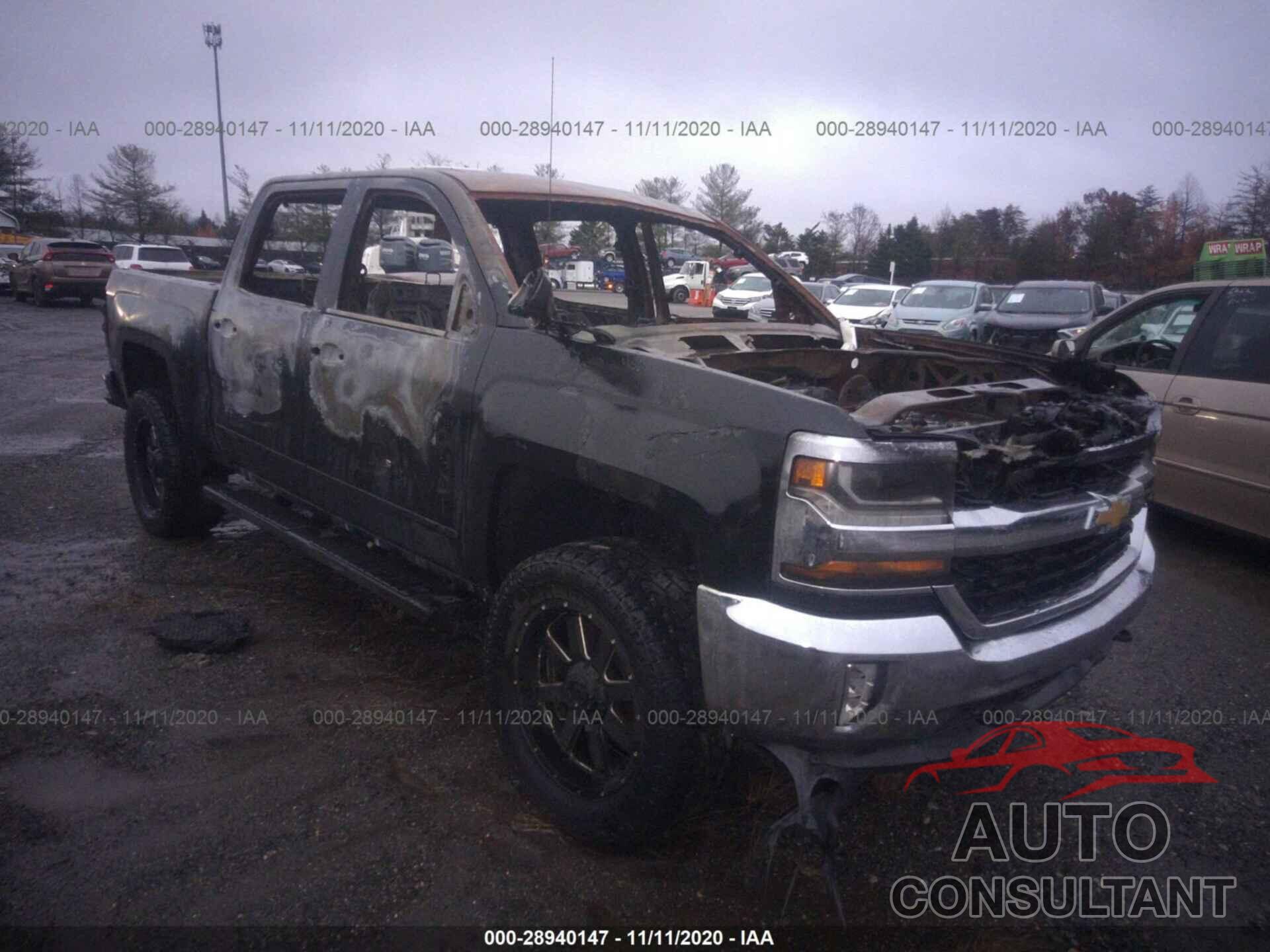 CHEVROLET SILVERADO 1500 2016 - 3GCUKREC0GG112273