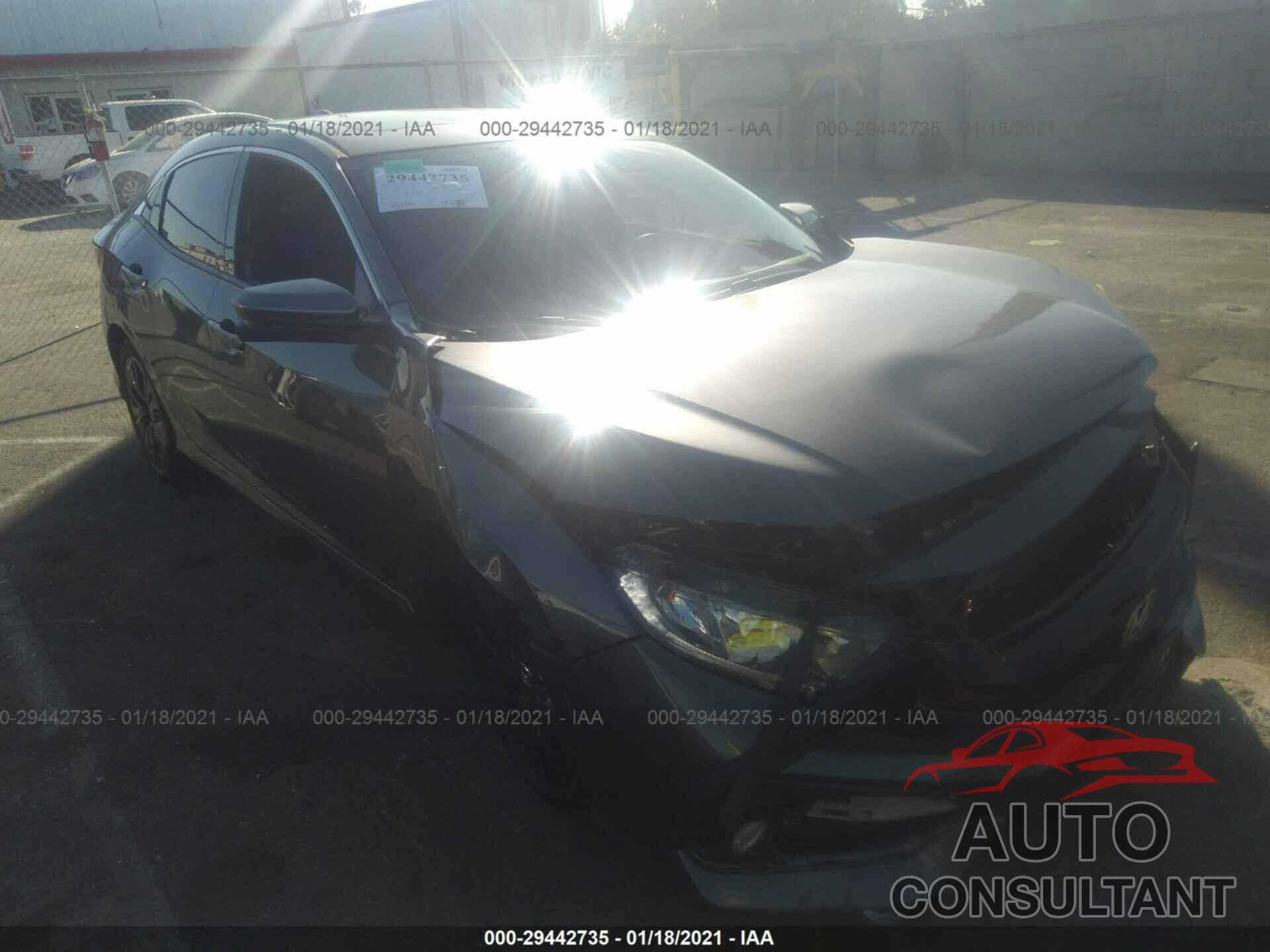 HONDA CIVIC HATCHBACK 2018 - SHHFK7H54JU427714