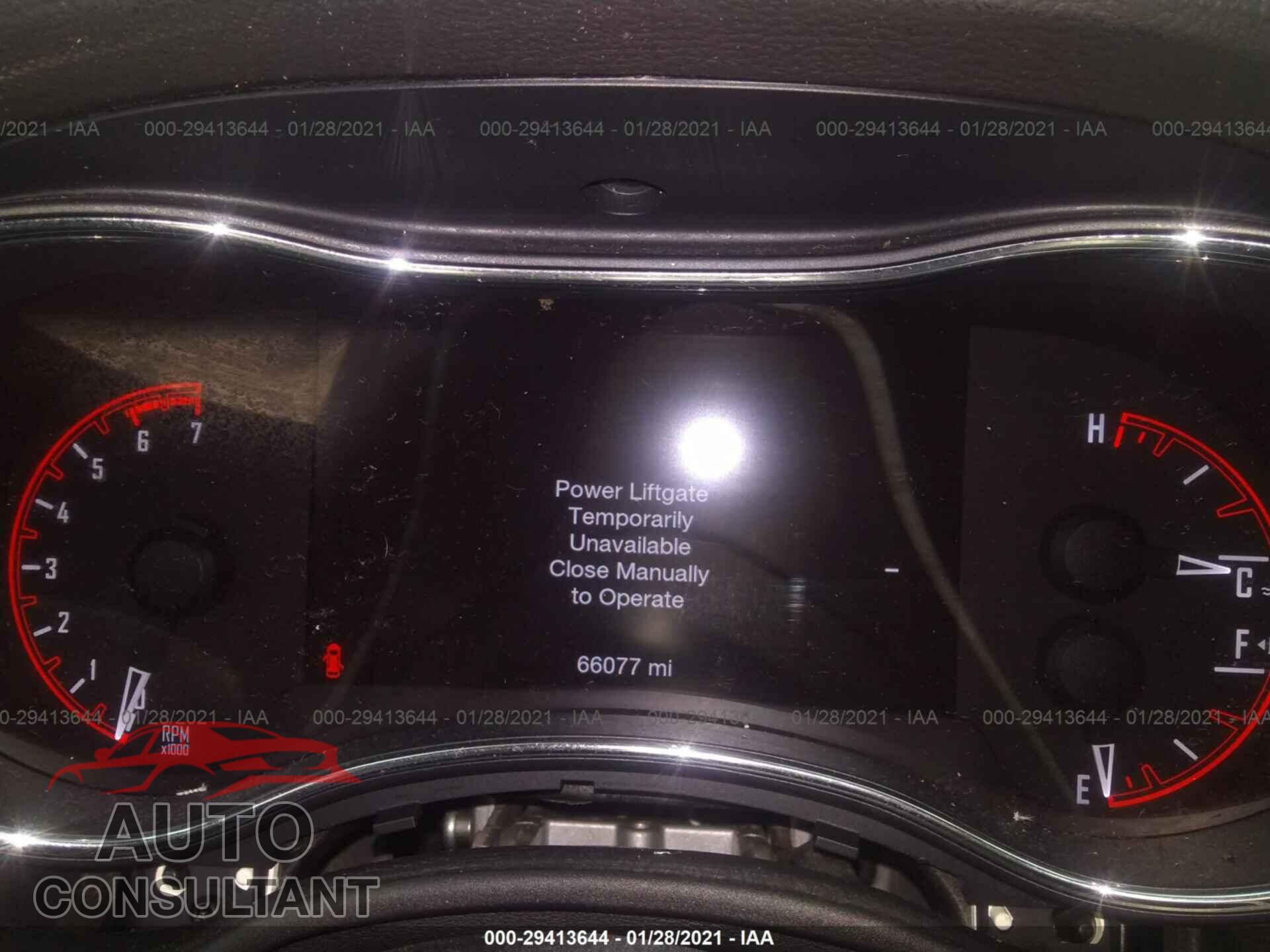 DODGE DURANGO 2016 - 1C4SDJCTXGC362791