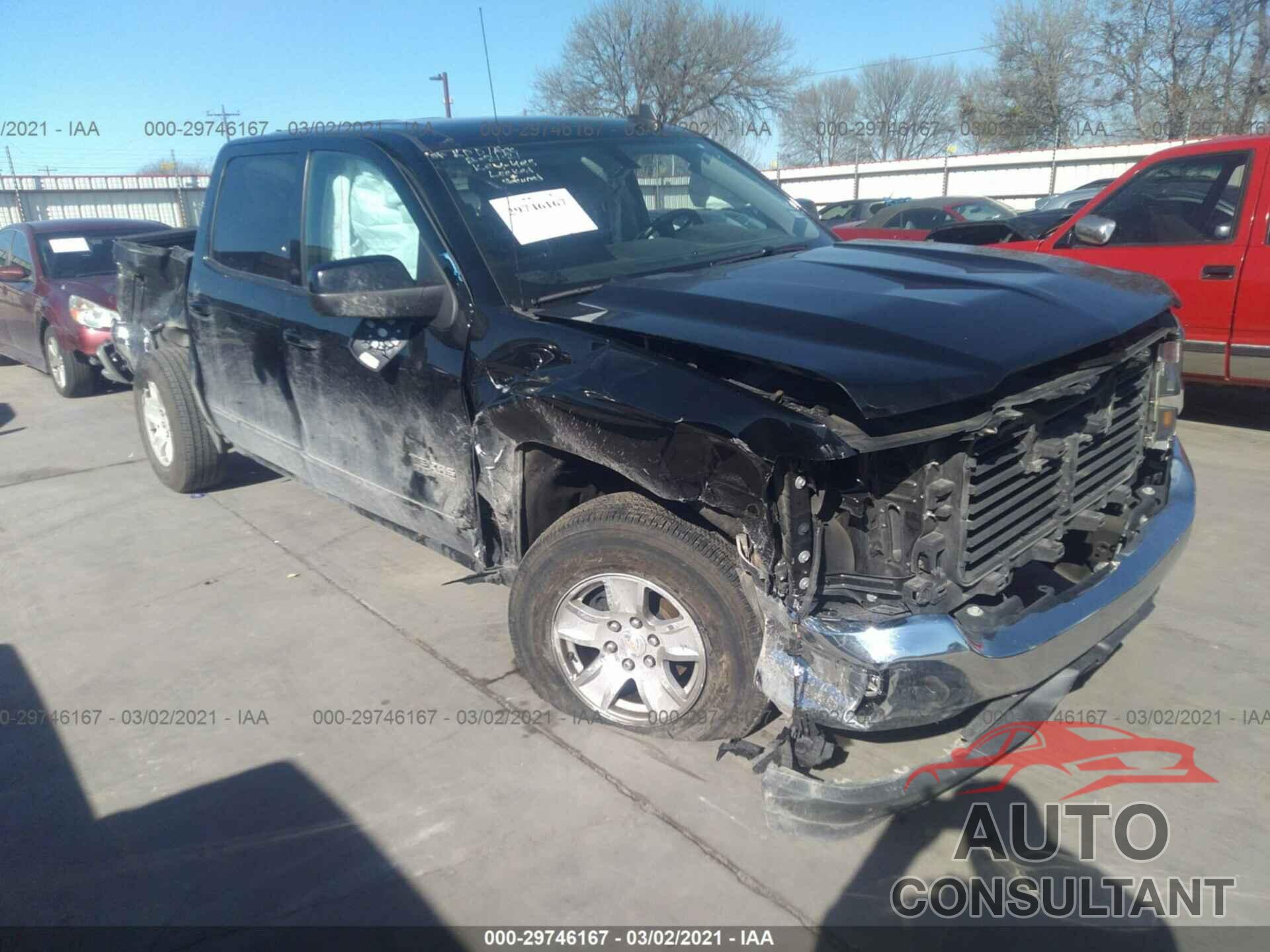 CHEVROLET SILVERADO 1500 2017 - 3GCPCREC1HG126758