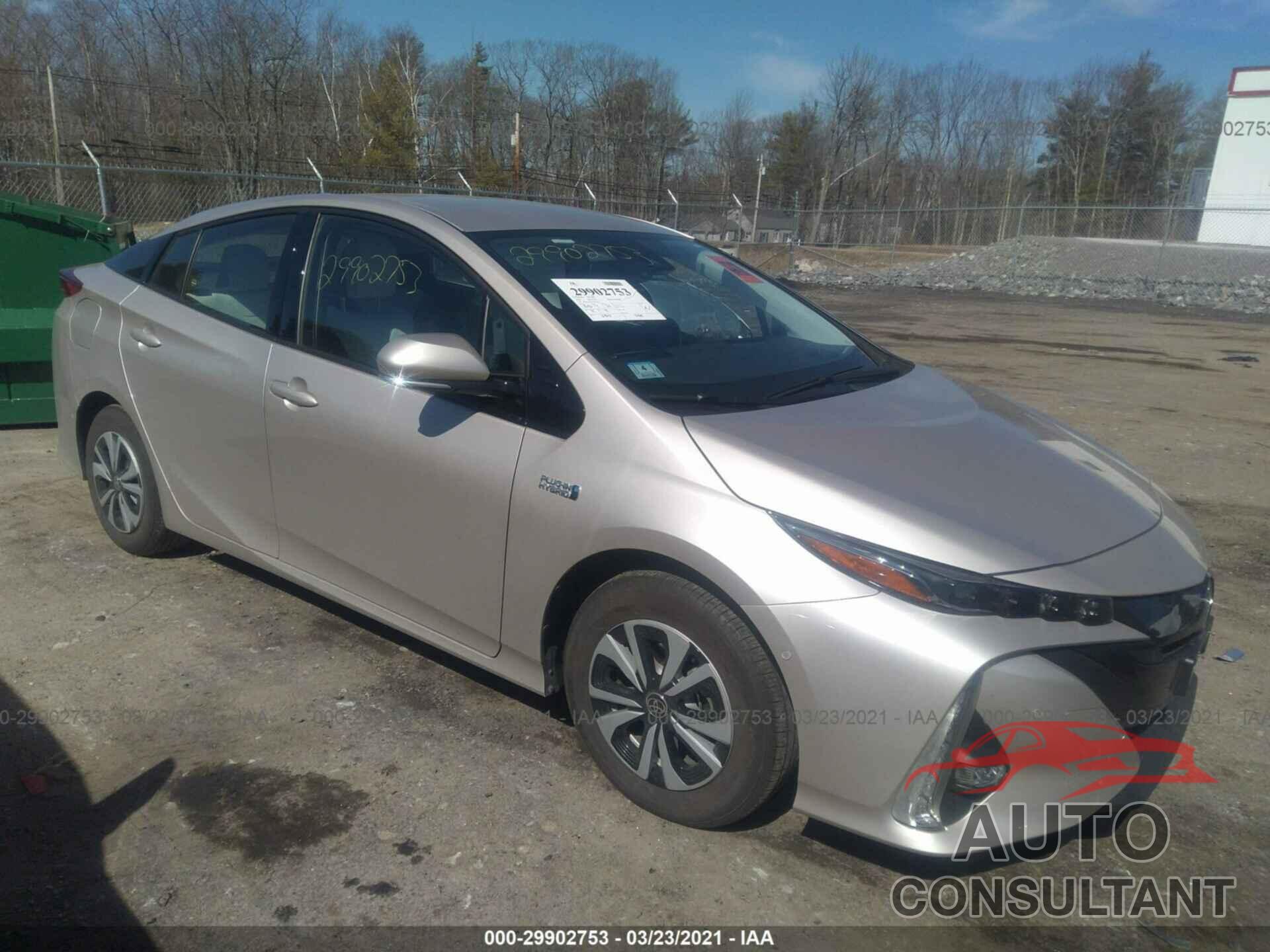 TOYOTA PRIUS PRIME 2018 - JTDKARFP9J3102914