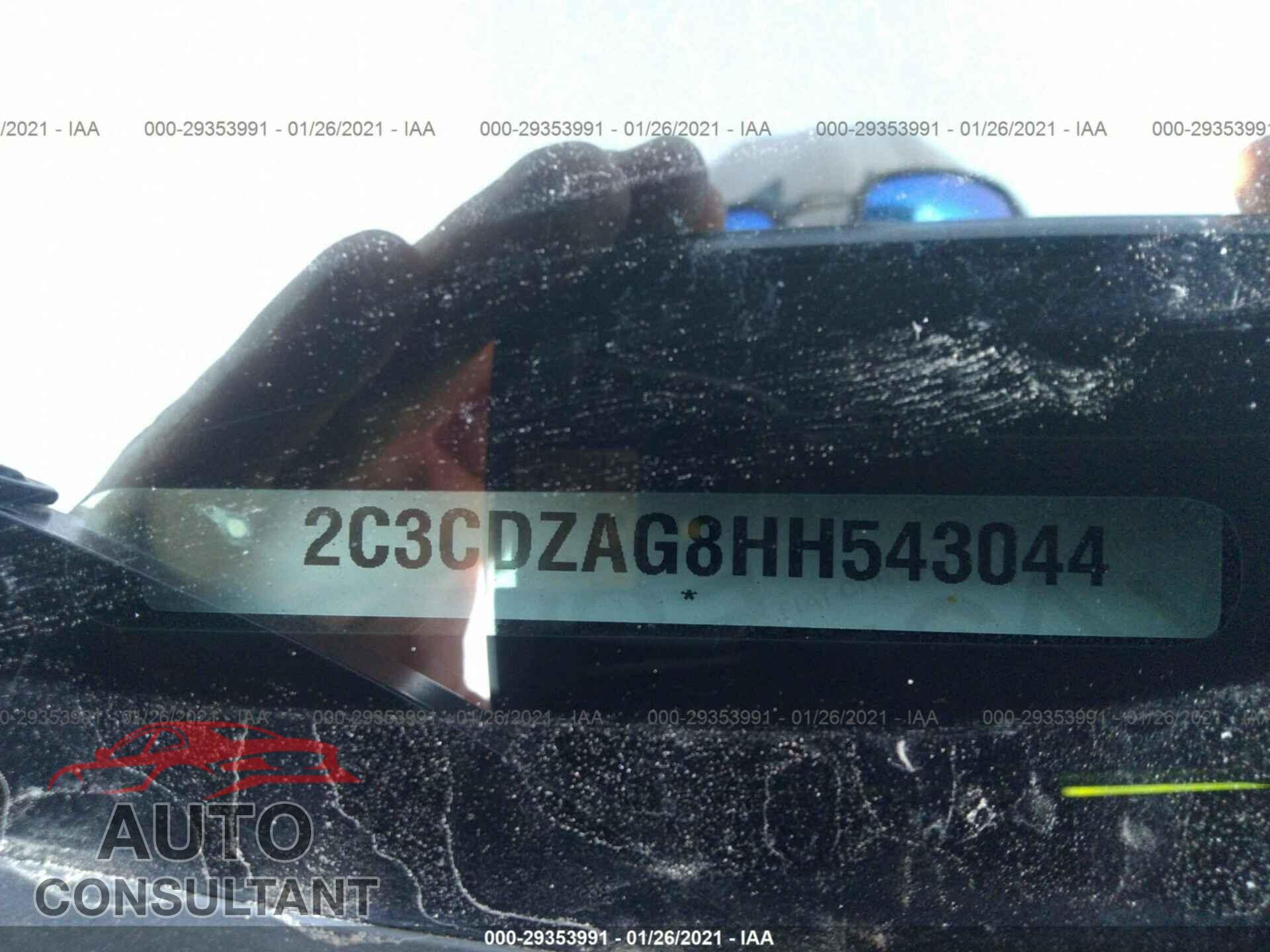 DODGE CHALLENGER 2017 - 2C3CDZAG8HH543044