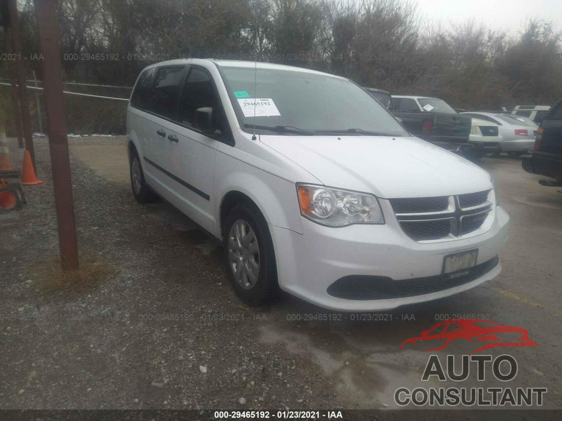 DODGE GRAND CARAVAN 2016 - 2C4RDGBG2GR400768