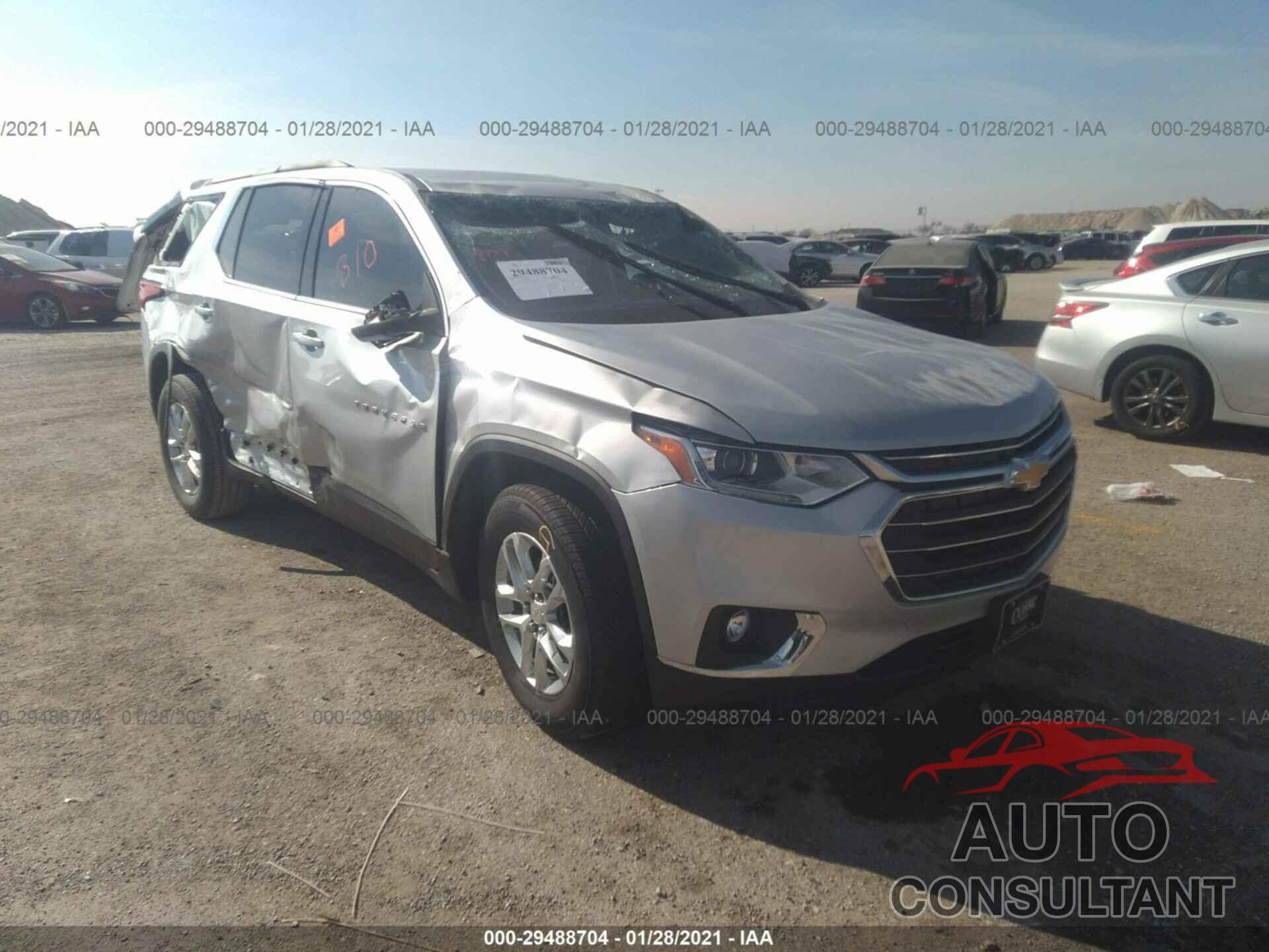 CHEVROLET TRAVERSE 2021 - 1GNERGKW3MJ124650