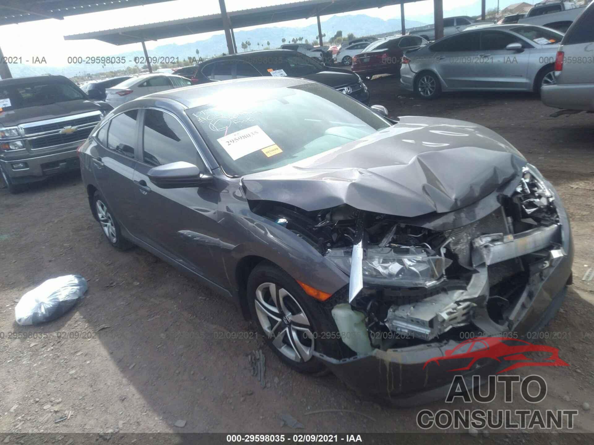 HONDA CIVIC SEDAN 2018 - 2HGFC2F5XJH563698