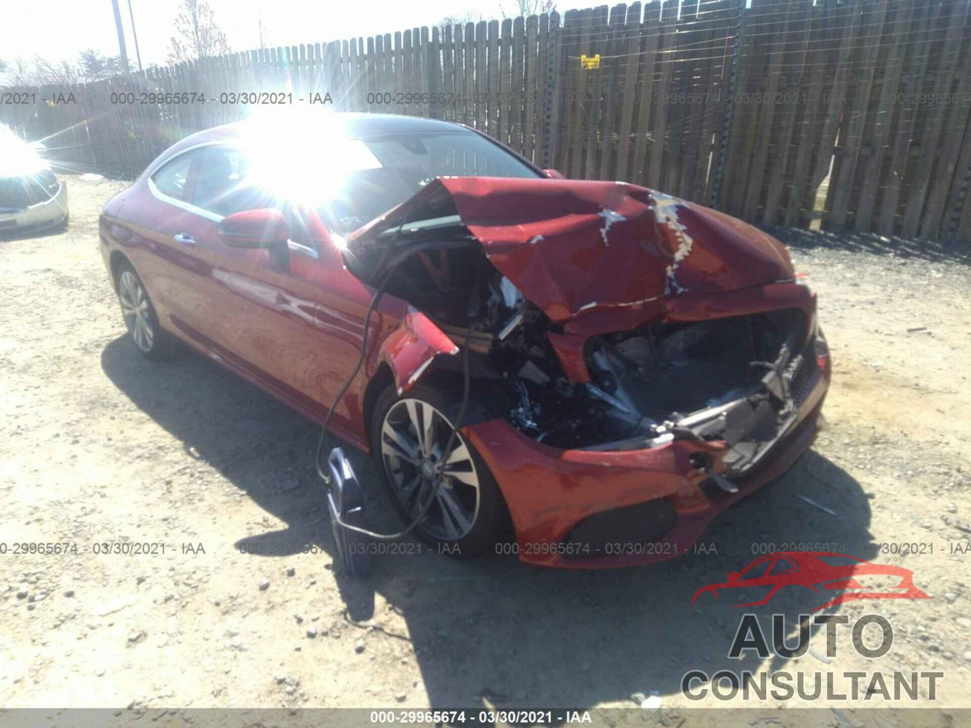 MERCEDES-BENZ C-CLASS 2017 - WDDWJ4KB8HF395783