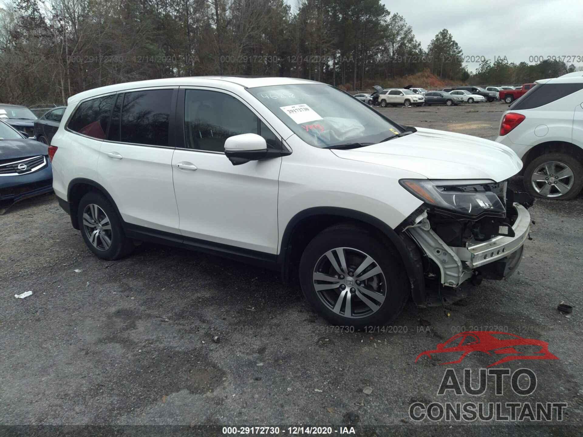 HONDA PILOT 2017 - 5FNYF5H56HB024170