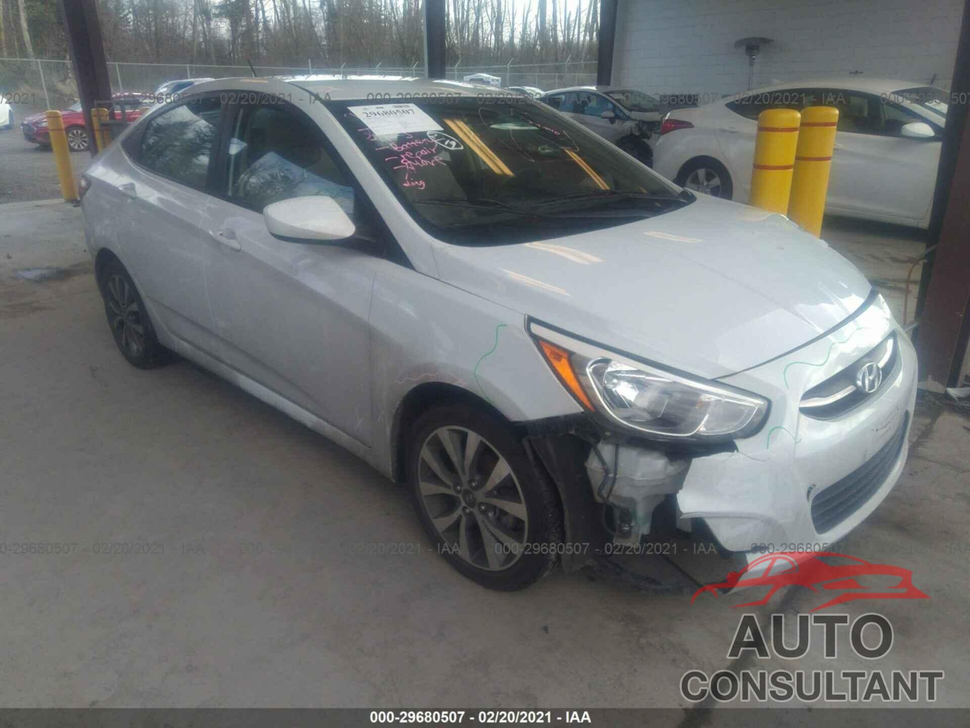 HYUNDAI ACCENT 2017 - KMHCT4AE5HU380152