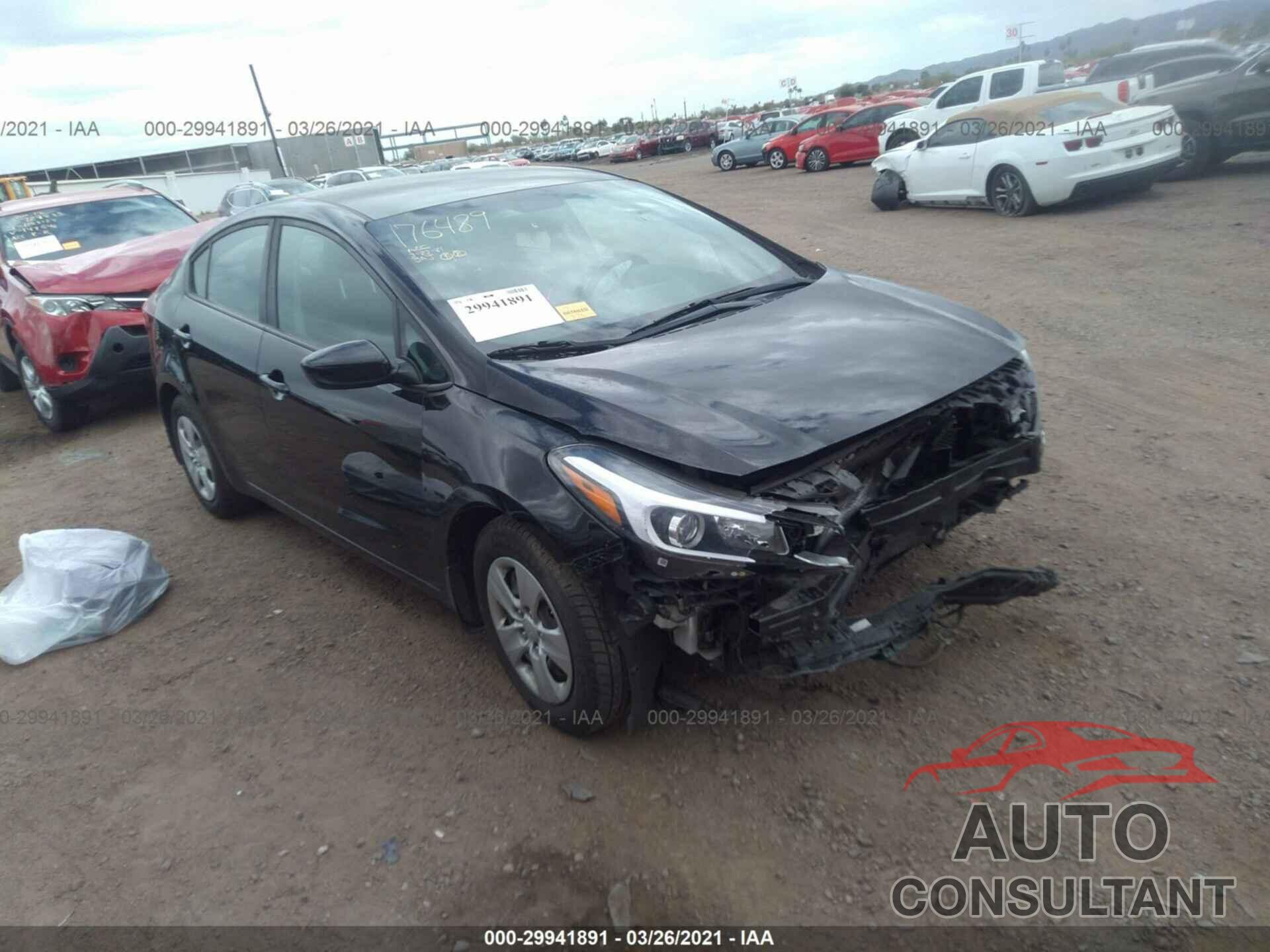 KIA FORTE 2017 - 3KPFK4A75HE030766