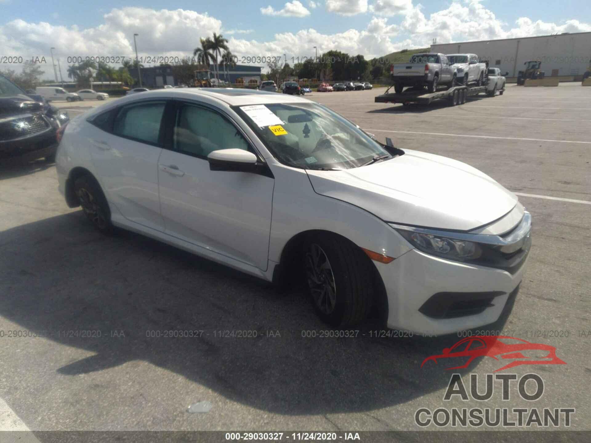 HONDA CIVIC SEDAN 2018 - 19XFC2F77JE033586