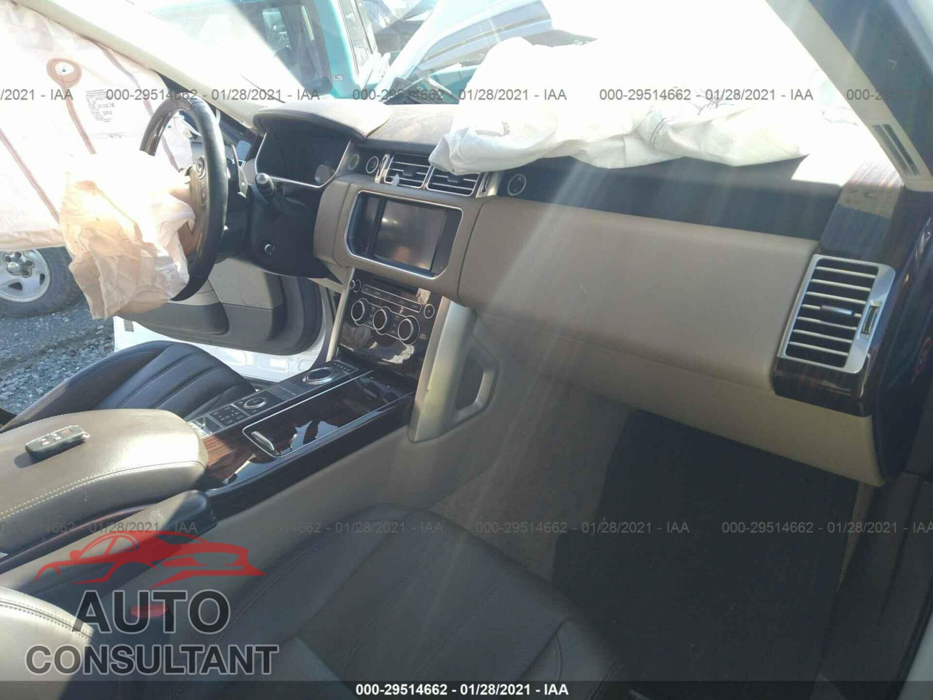 LAND ROVER RANGE ROVER 2016 - SALGS2PF0GA317045