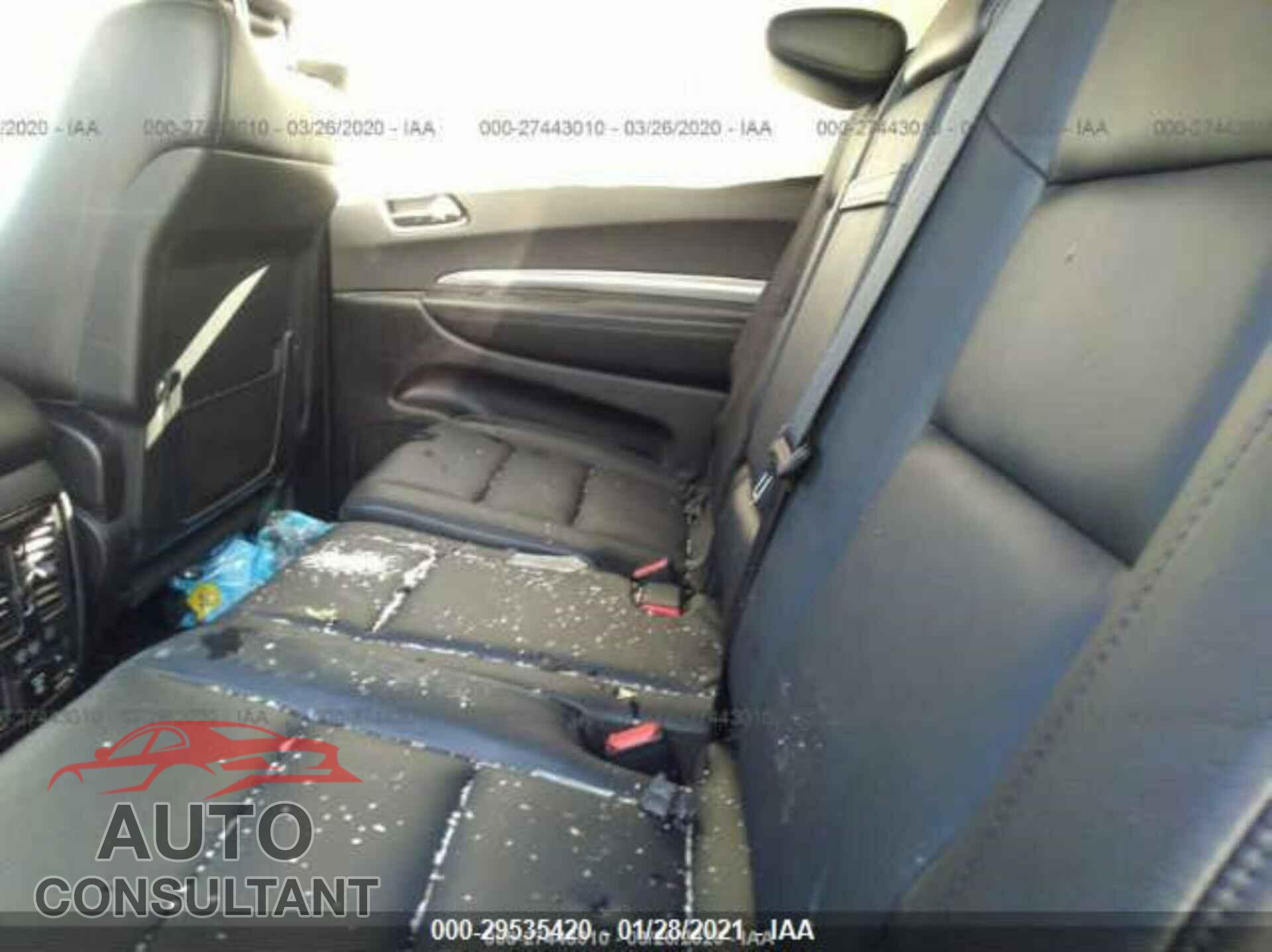 DODGE DURANGO 2019 - 1C4RDJDGXKC833721