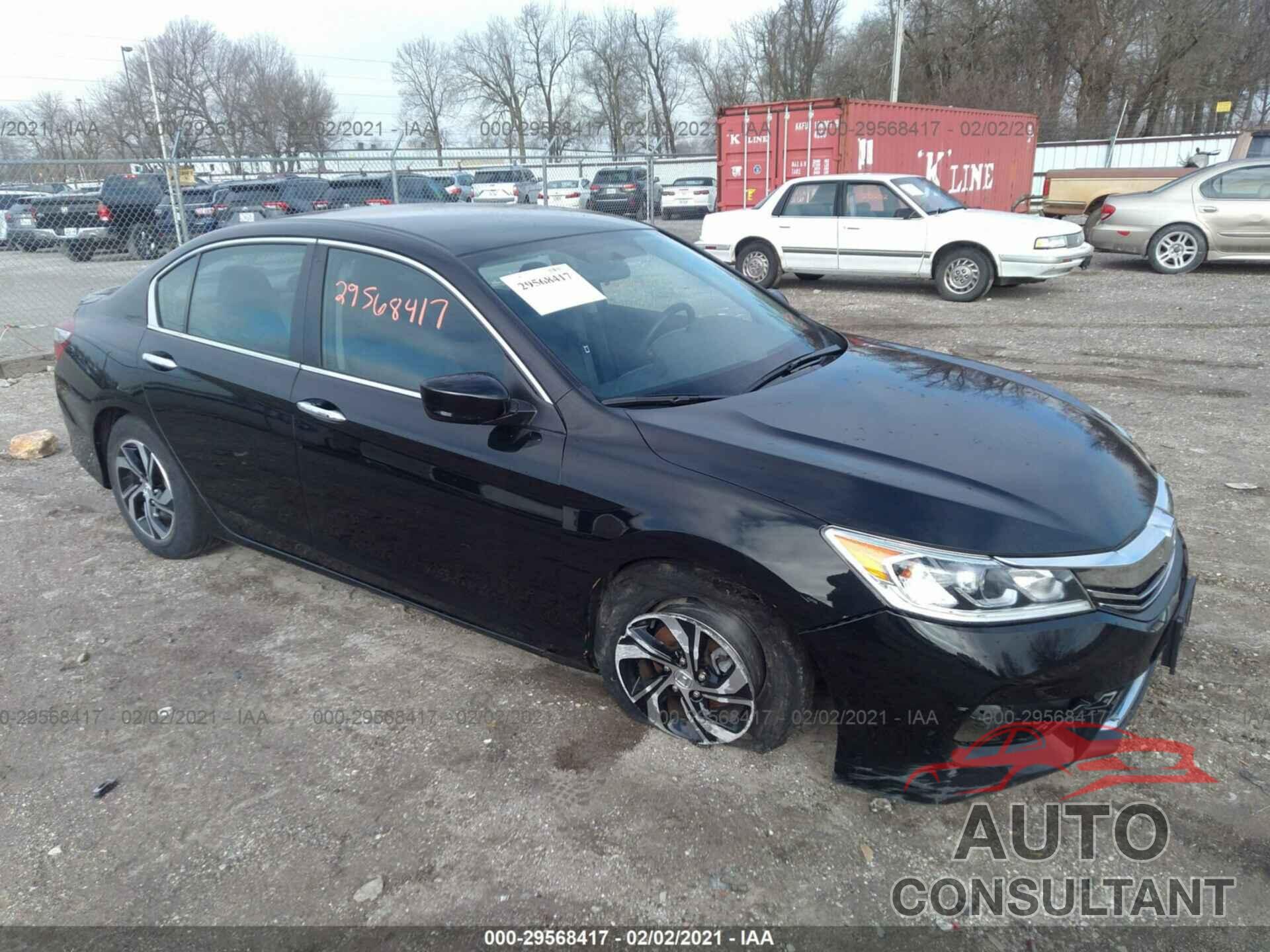 HONDA ACCORD SEDAN 2016 - 1HGCR2F34GA170173