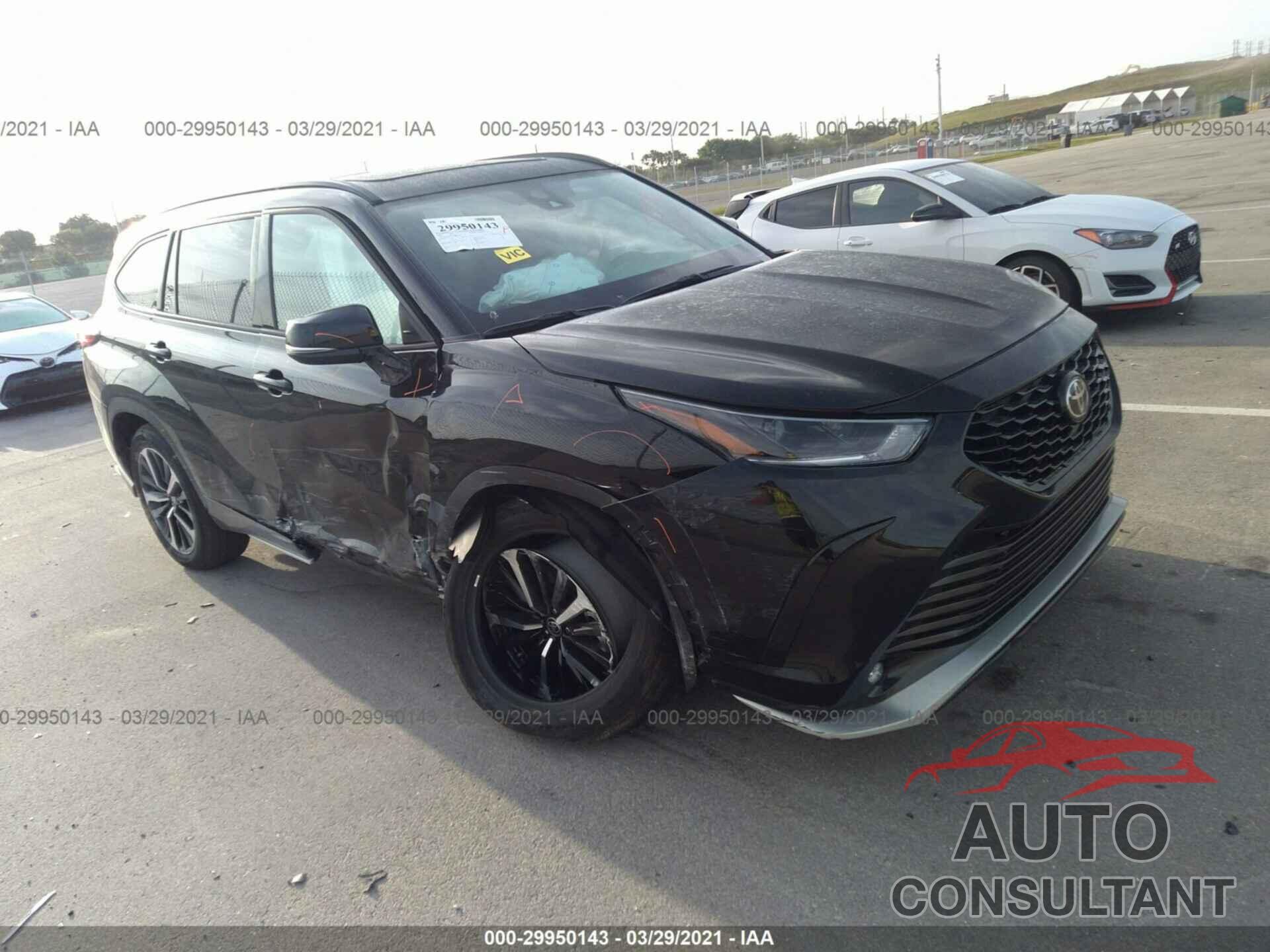 TOYOTA HIGHLANDER 2021 - 5TDJZRAH0MS057420